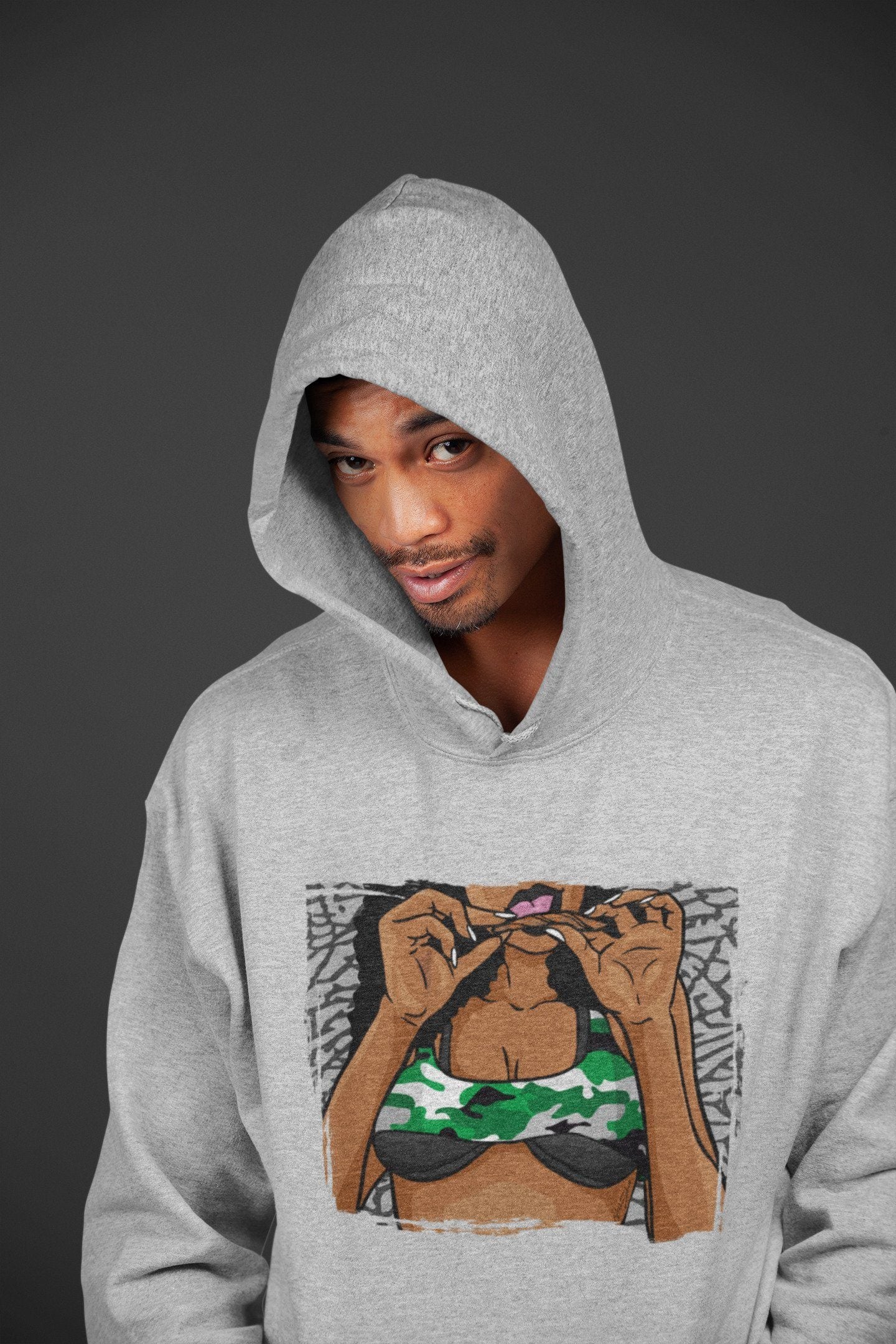 Roll Up Unisex Tops - Air Jordan 3 Pine Green