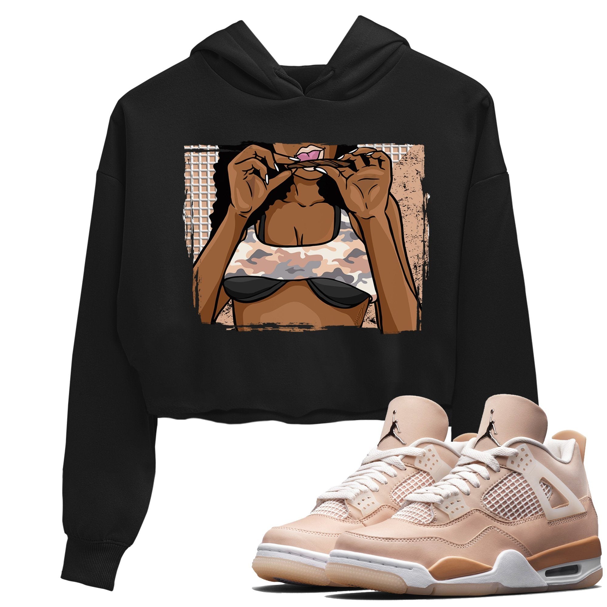Roll Up Women's Tops - Air Jordan 4 Shimmer
