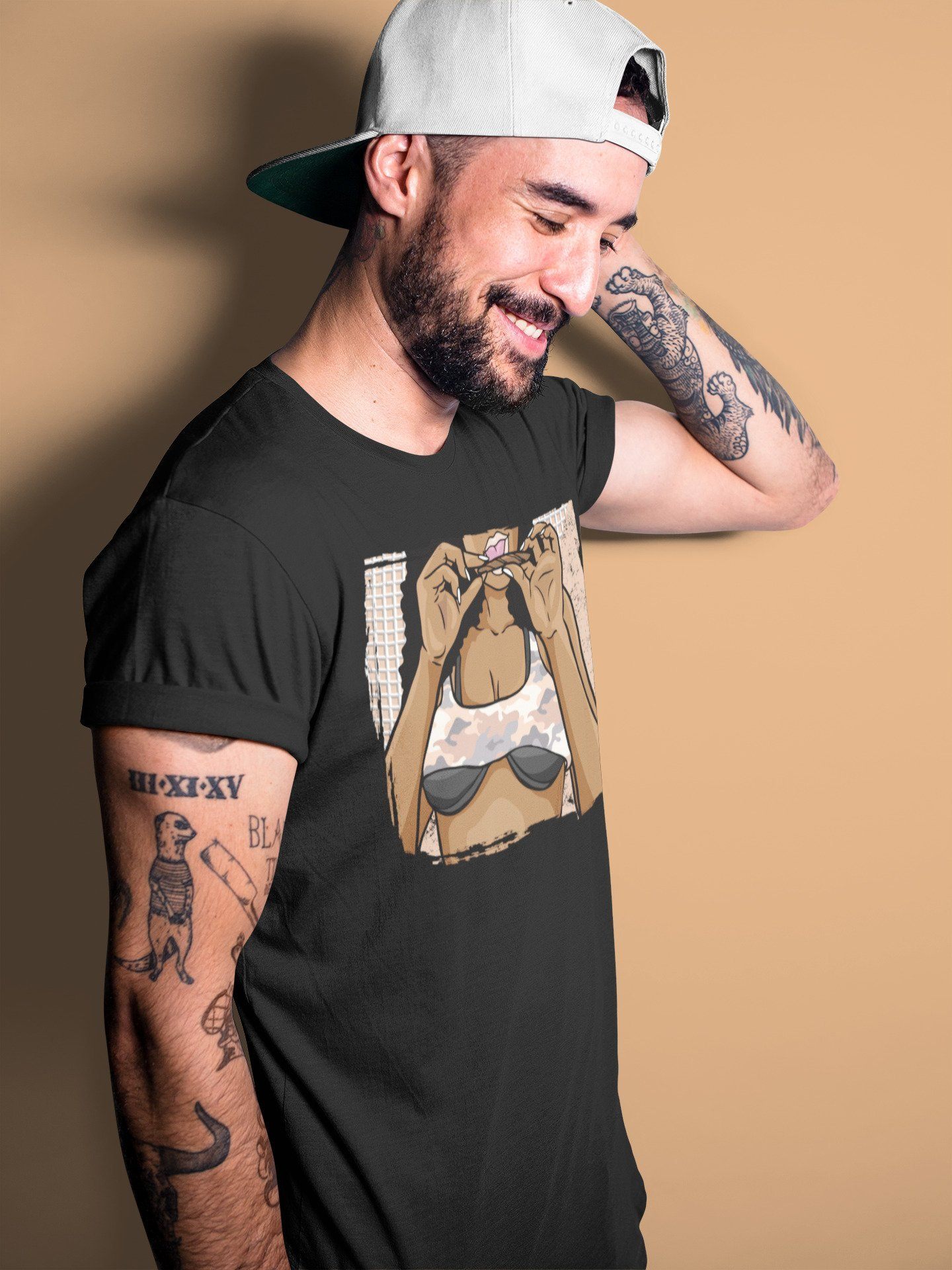 Roll Up Unisex Tops - Air Jordan 4 Shimmer