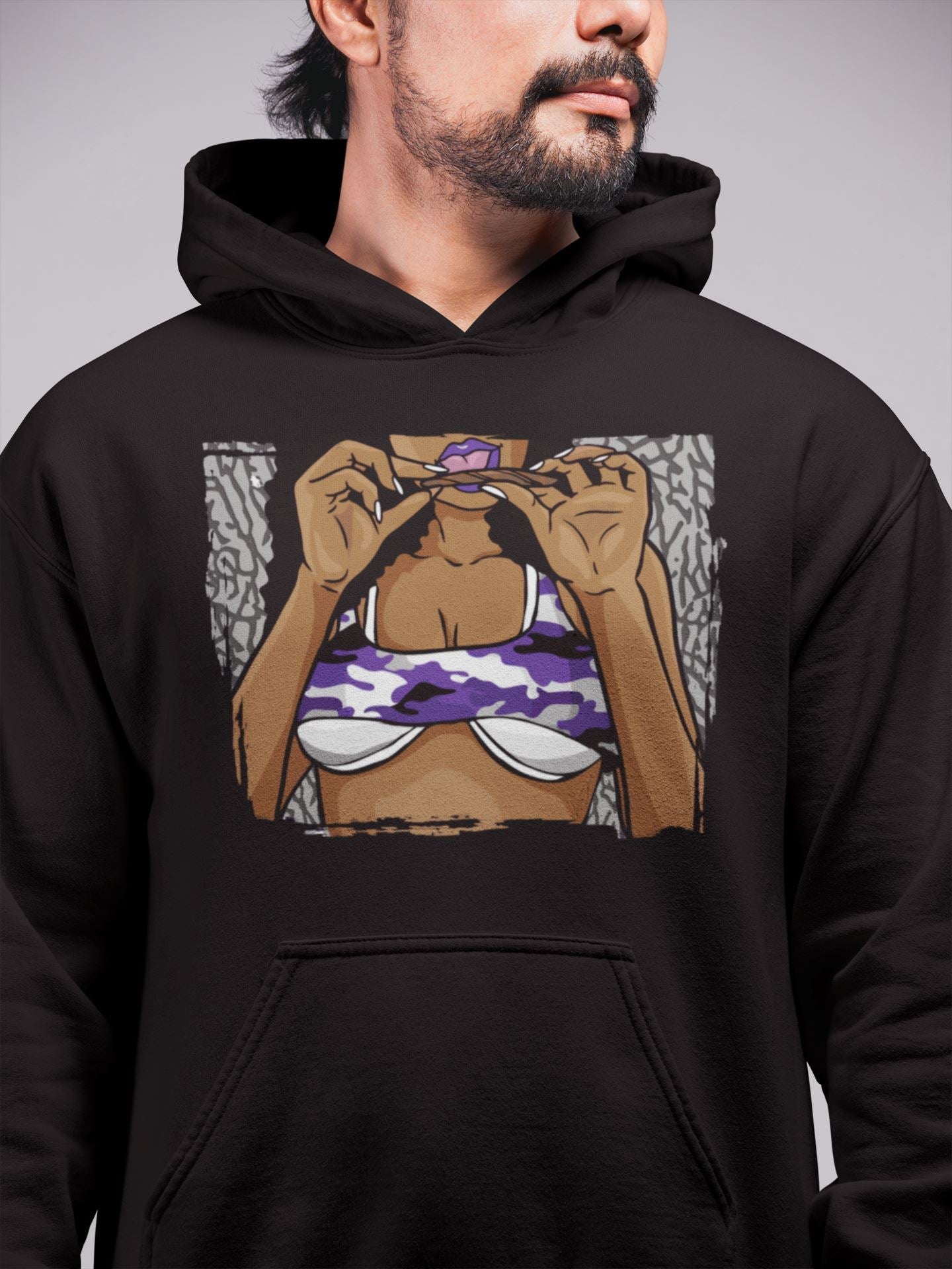 Roll Up Unisex Tops - Air Jordan 3 Dark Iris
