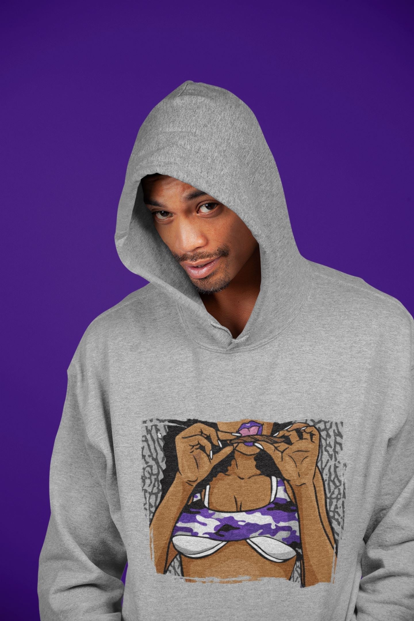 Roll Up Unisex Tops - Air Jordan 3 Dark Iris