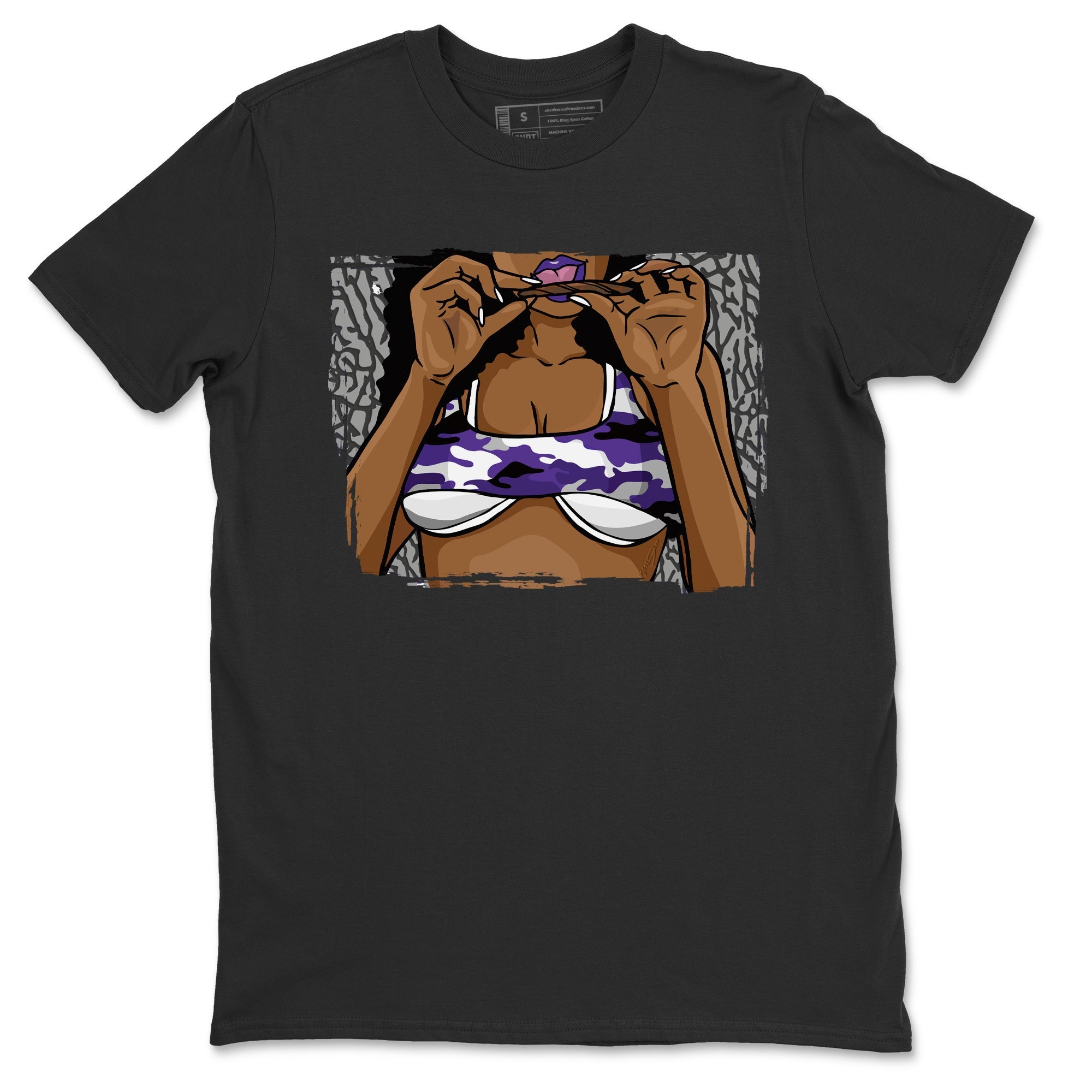 Roll Up Unisex Tops - Air Jordan 3 Dark Iris