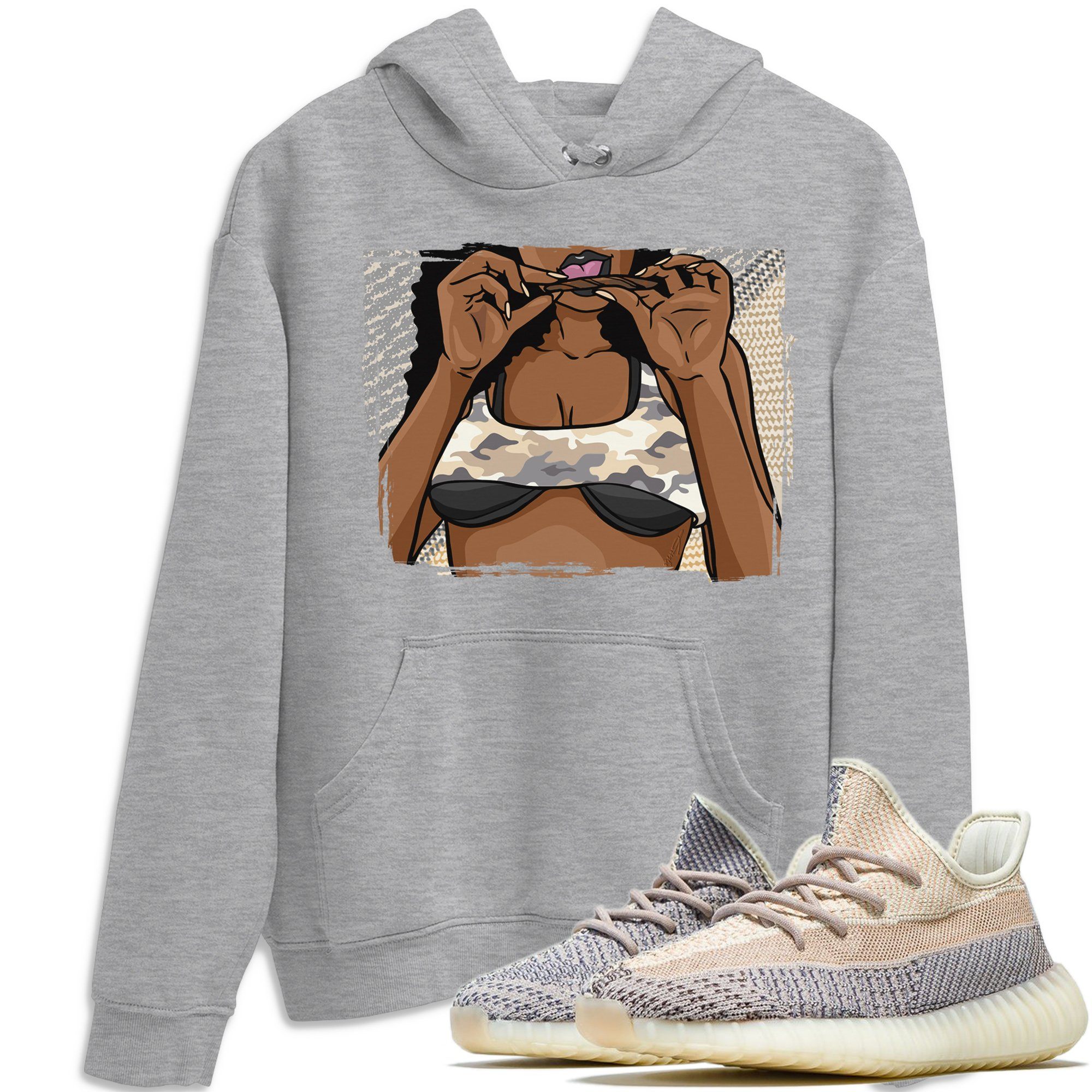 Roll Up Unisex Tops - Yeezy 350 Ash Pearl