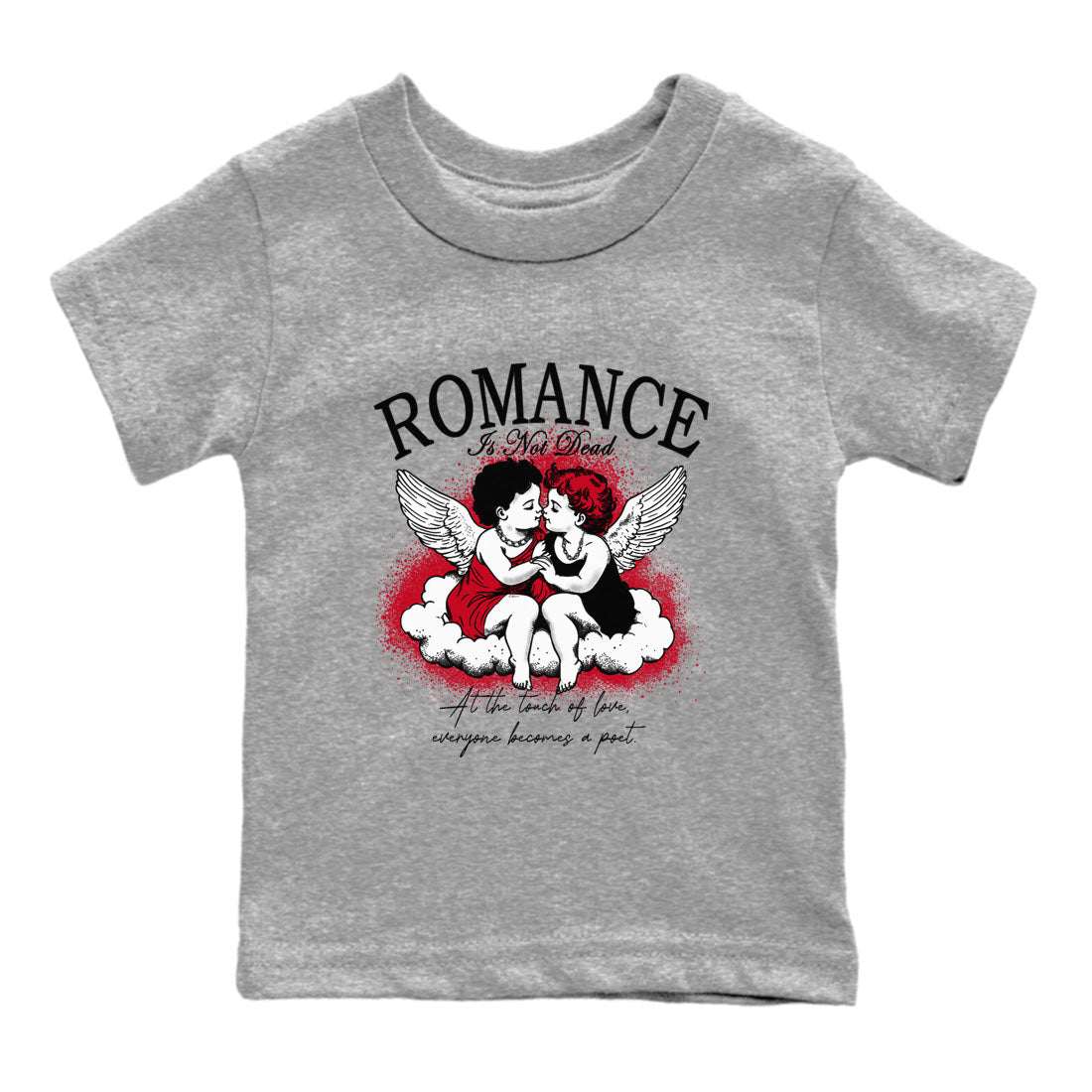 Romance Is Not Dead snkmatch Tees Kids - Air Jordan 1 '85 Bred