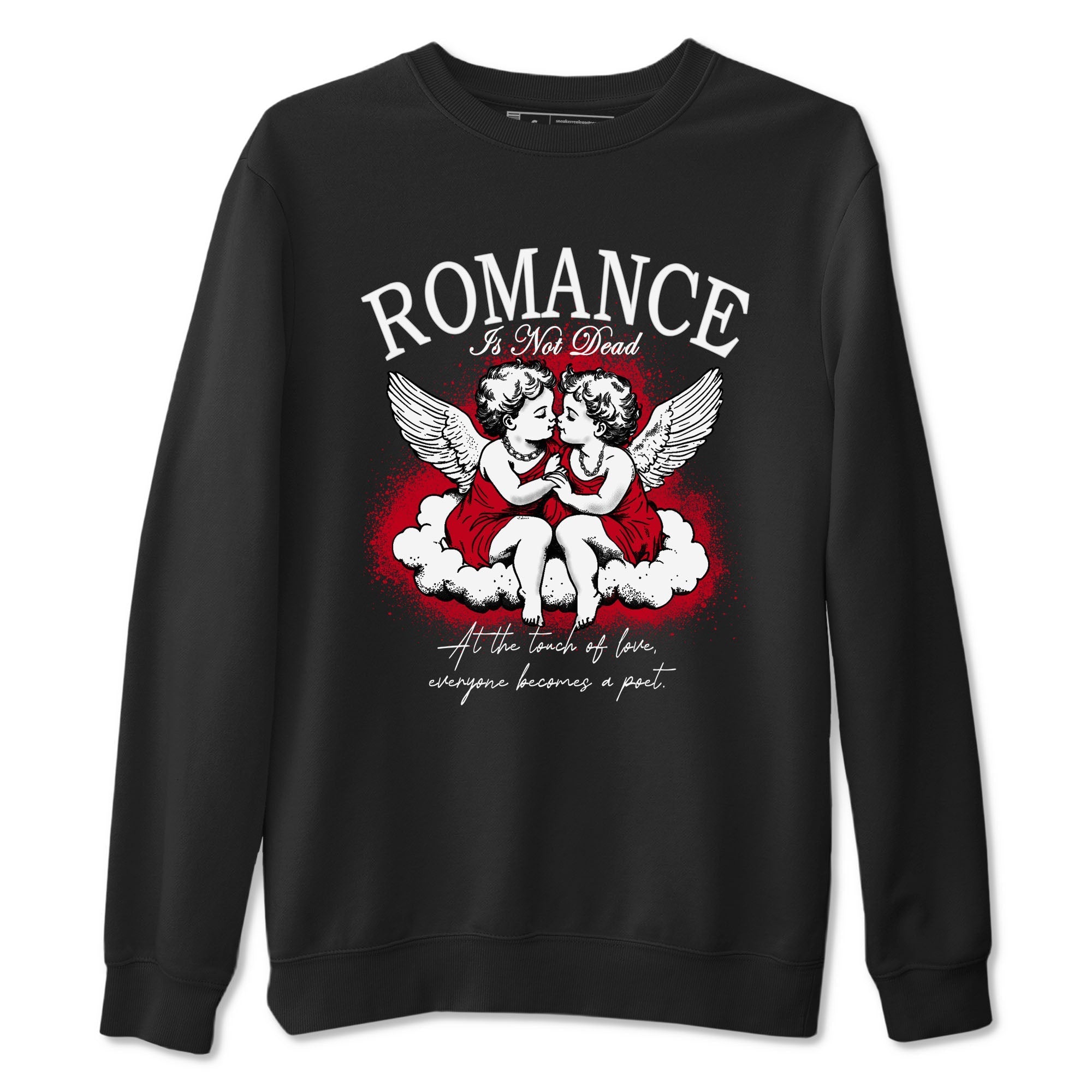 Romance Is Not Dead snkmatch Tees - Air Jordan 1 '85 Bred