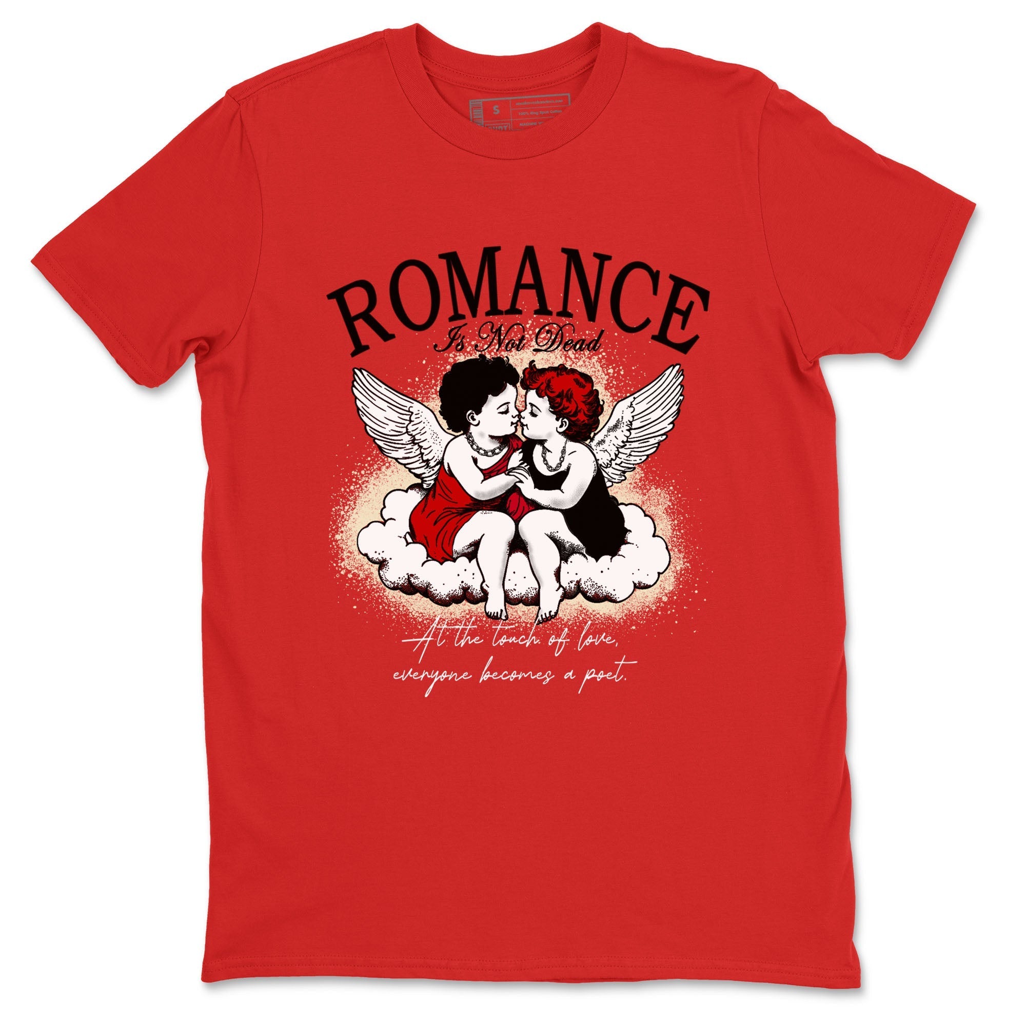 Romance Is Not Dead snkmatch Tees - Air Jordan 1 Black Toe Reimagined