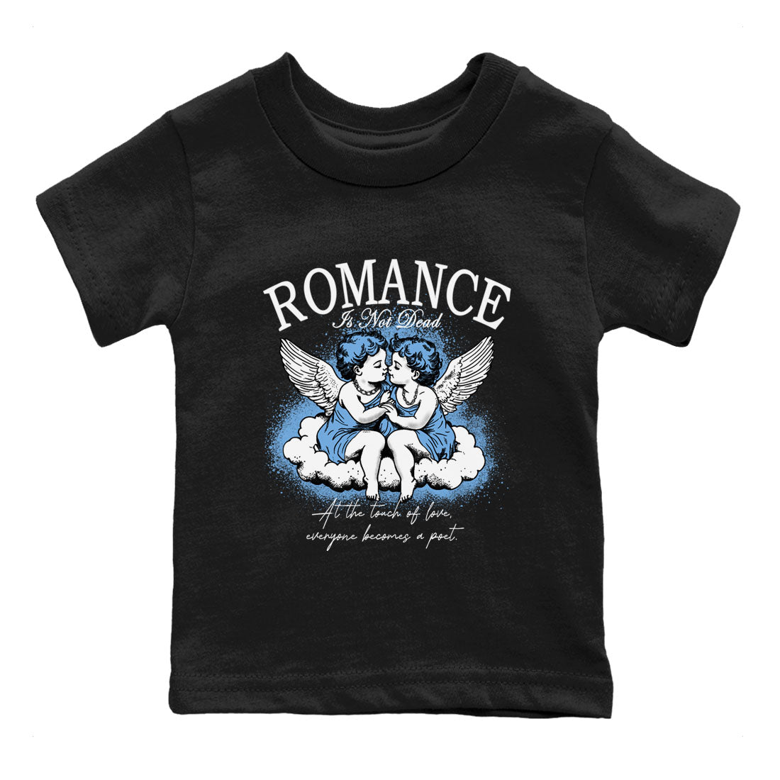 Romance Is Not Dead snkmatch Tees Kids - Air Jordan 11 Legend Blue