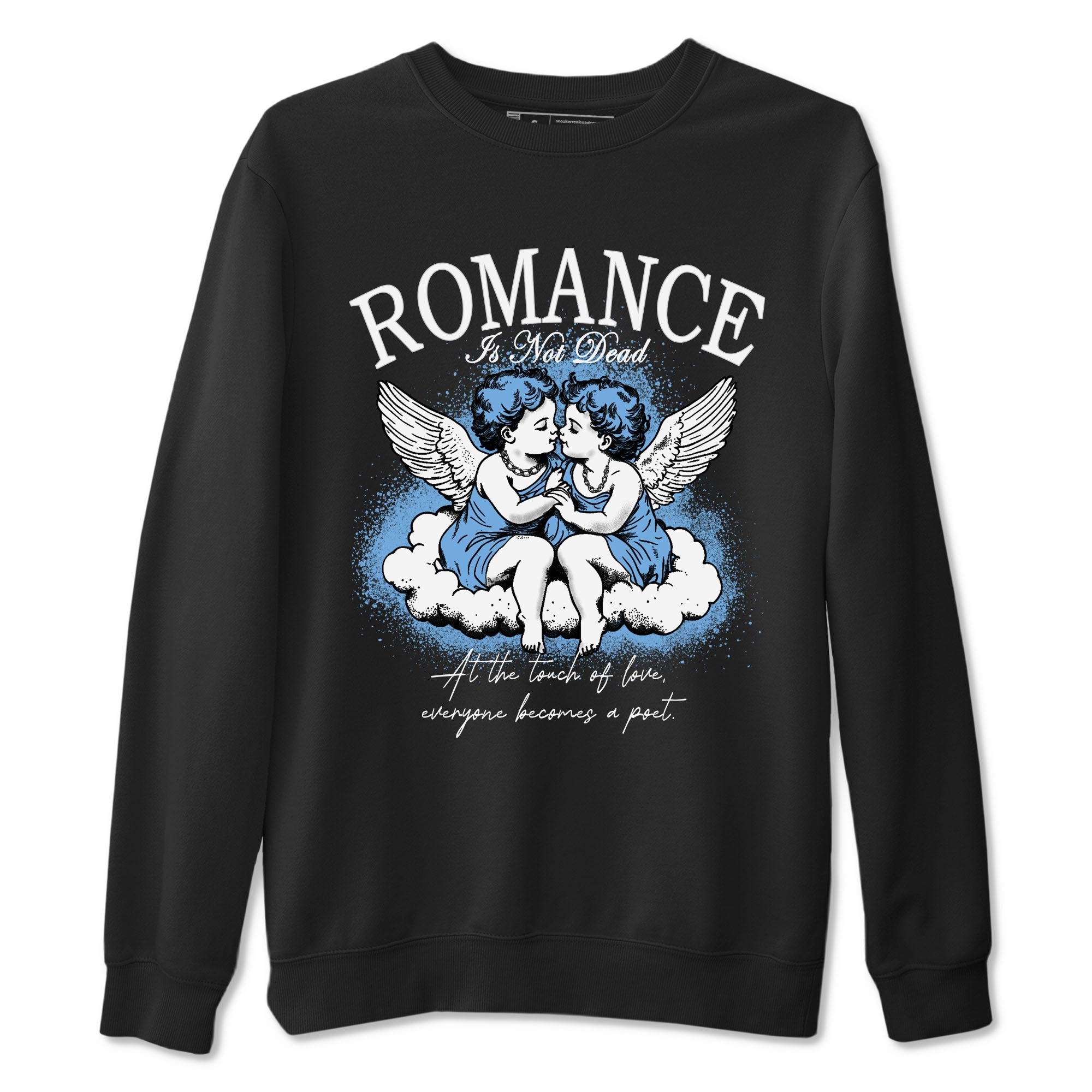 Romance Is Not Dead snkmatch Tees - Air Jordan 11 Legend Blue