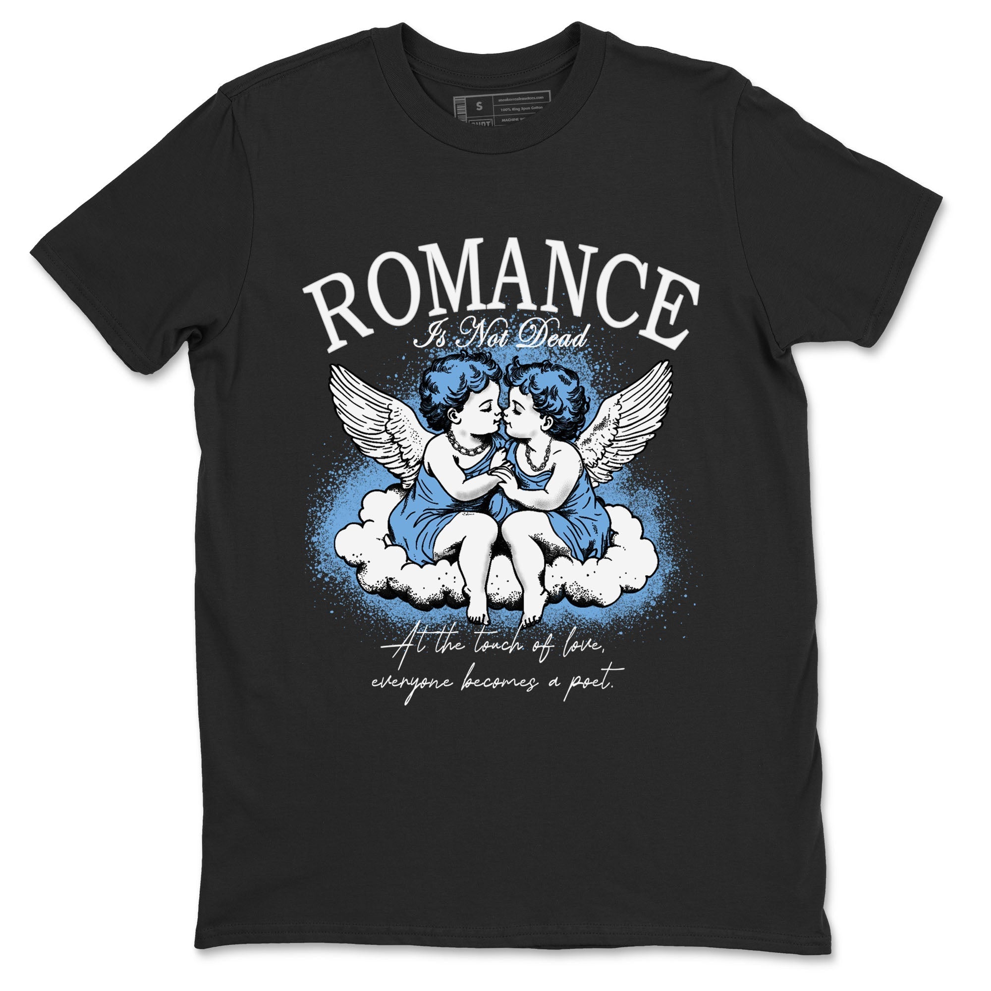Romance Is Not Dead snkmatch Tees - Air Jordan 11 Legend Blue