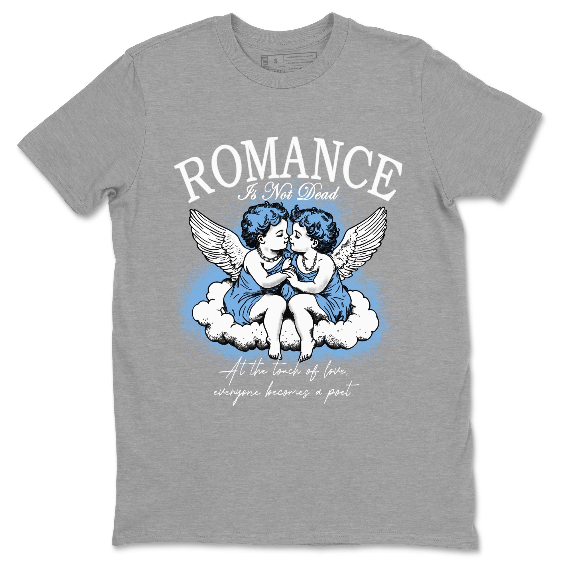 Romance Is Not Dead snkmatch Tees - Air Jordan 11 Legend Blue