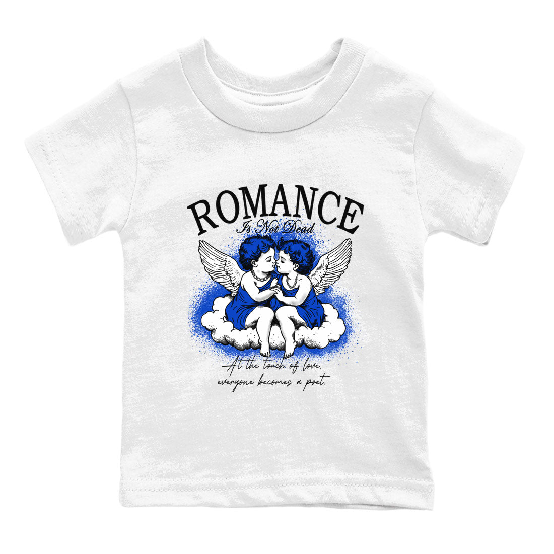 Romance Is Not Dead snkmatch Tees Kids - Air Jordan 12 Blueberry