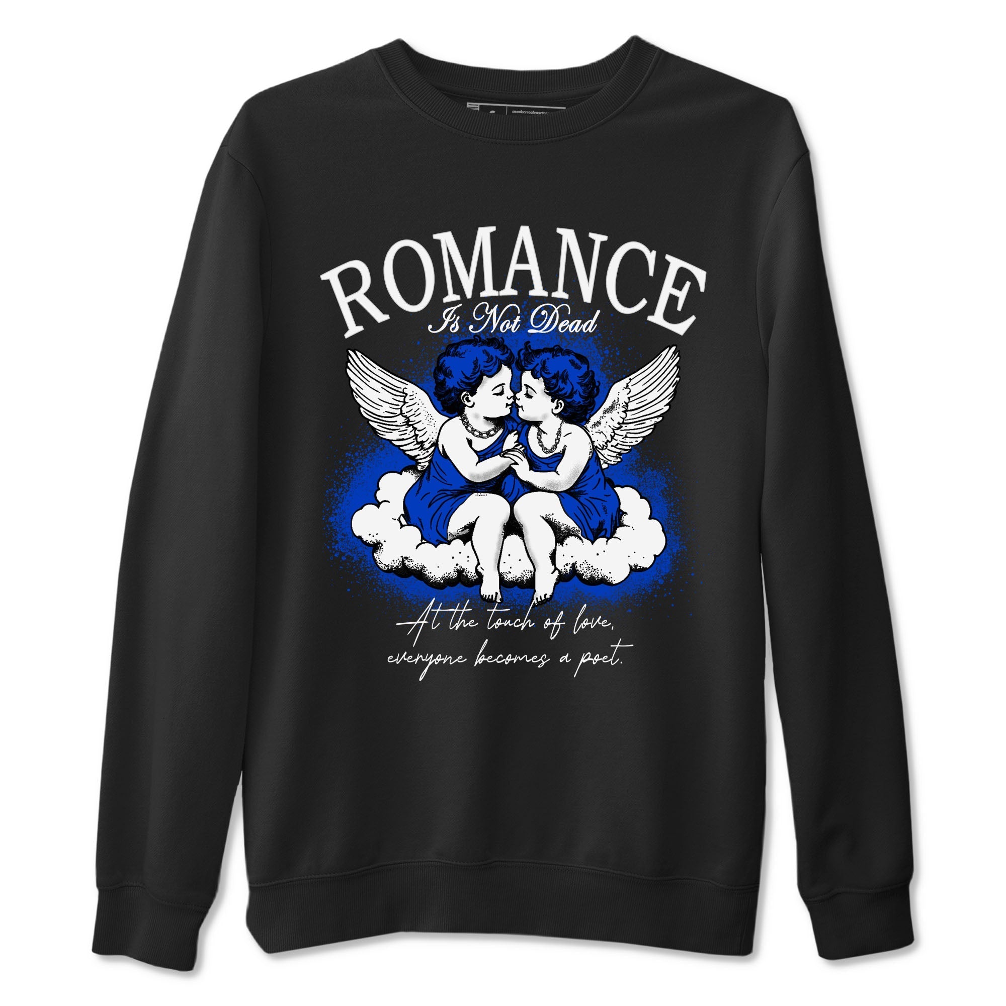 Romance Is Not Dead snkmatch Tees - Air Jordan 12 Blueberry