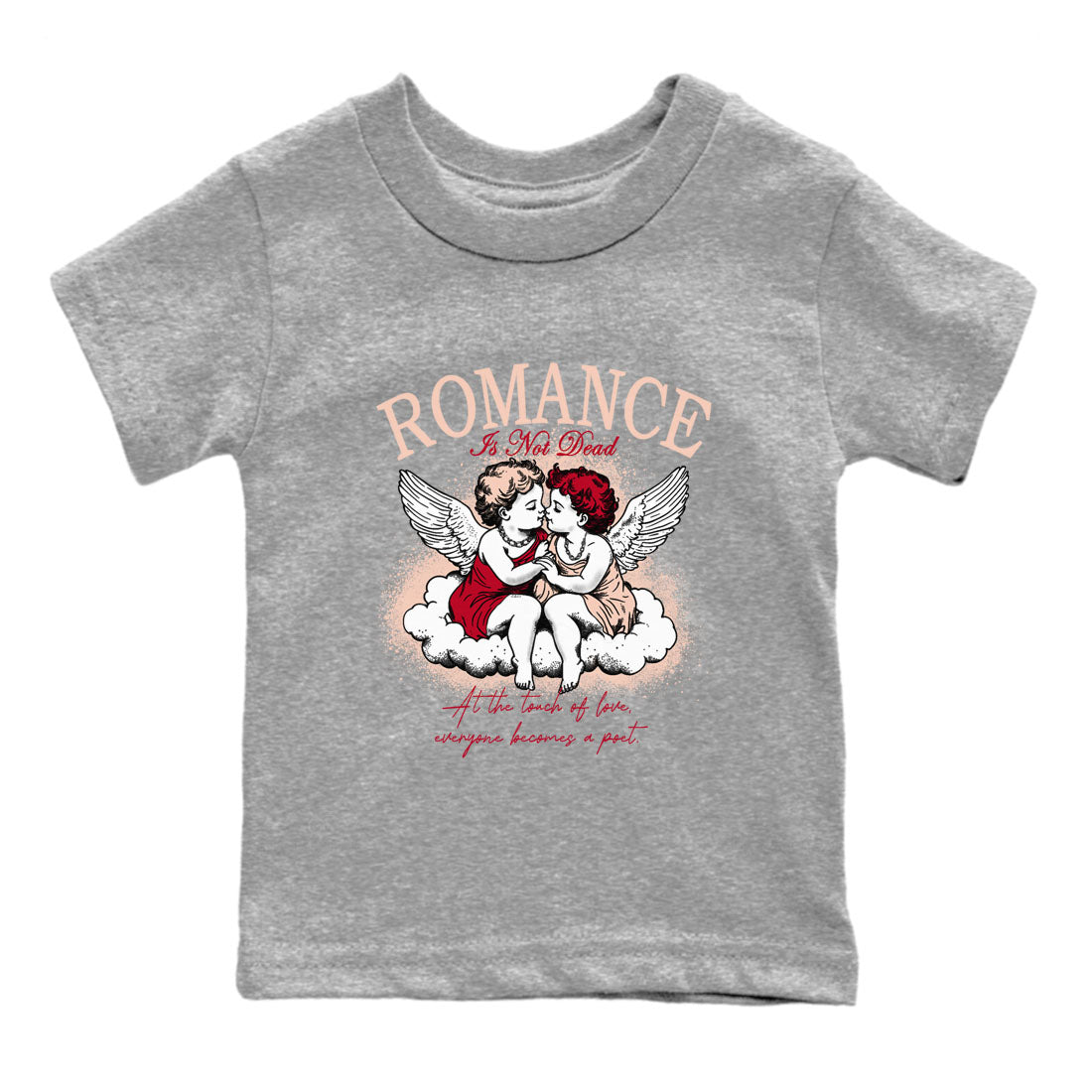 Romance Is Not Dead snkmatch Tees Kids - Air Jordan 3 Valentines Day