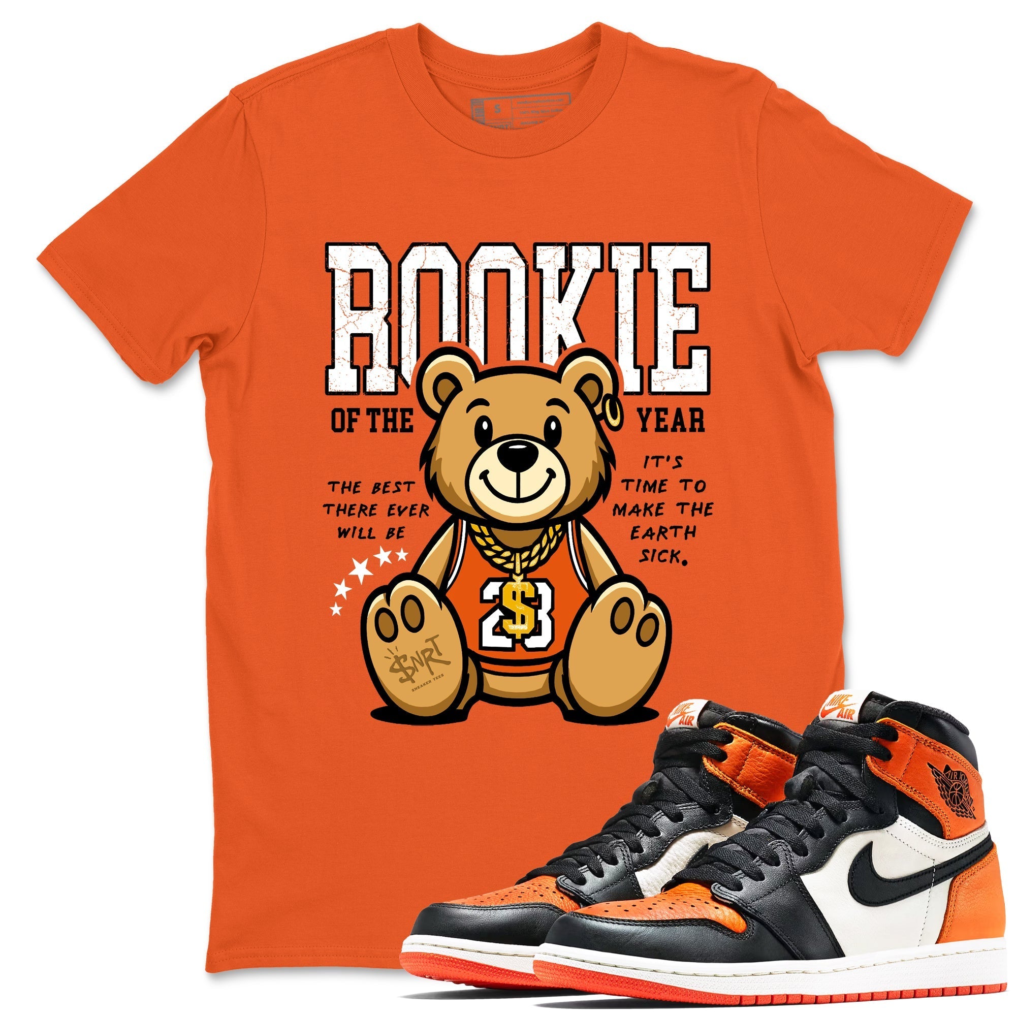 Rookie Of The Year snkmatch Tees - Air Jordan 1 Shattered Backboard