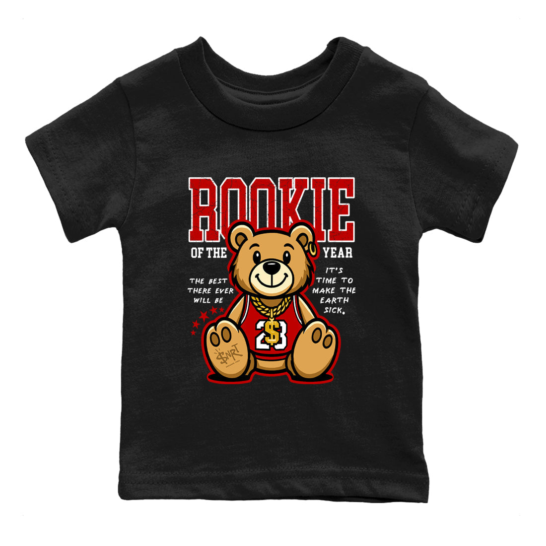 Rookie Of The Year snkmatch Tees Kids - Air Jordan 11 Bred