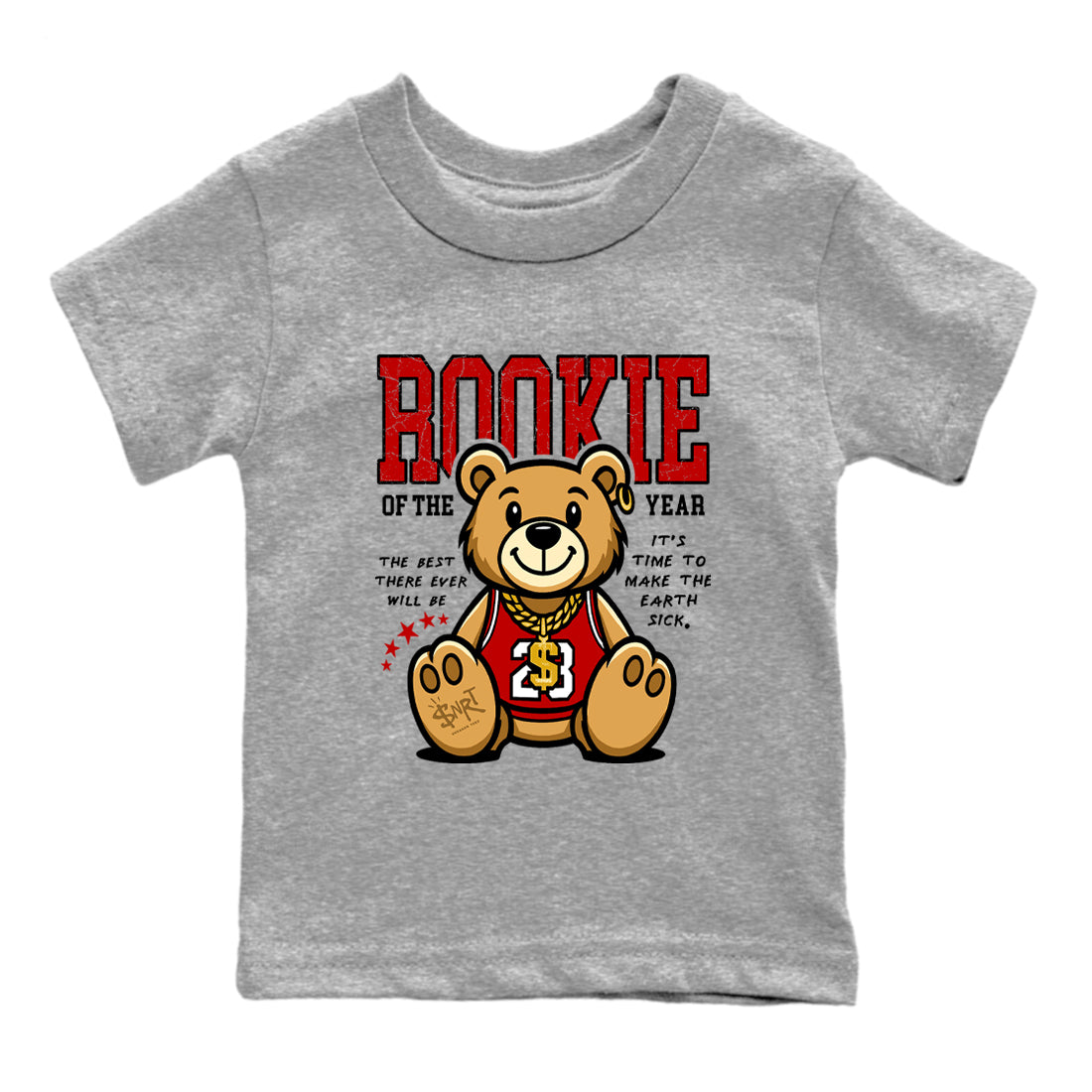 Rookie Of The Year snkmatch Tees Kids - Air Jordan 11 Bred