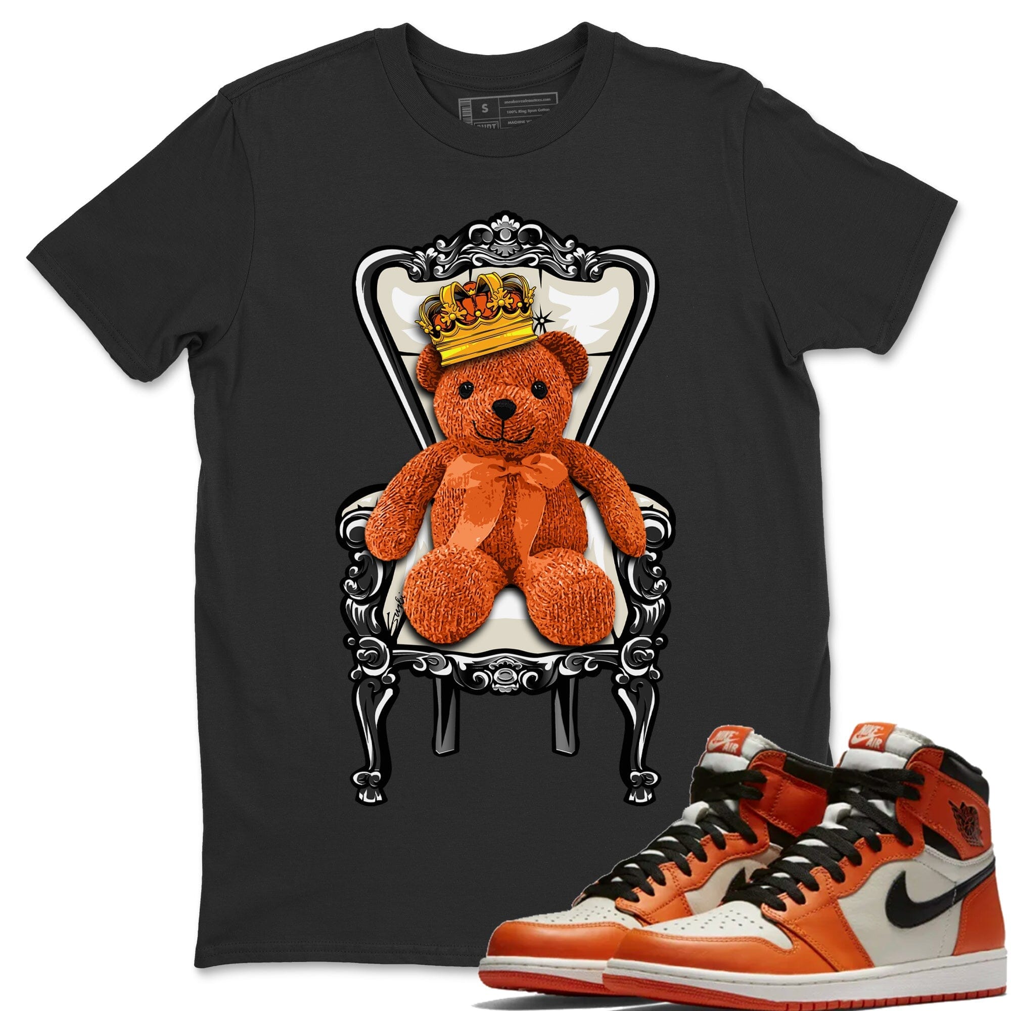 Royal Bear Unisex Tops - Air Jordan 1 Shattered Backboard Away
