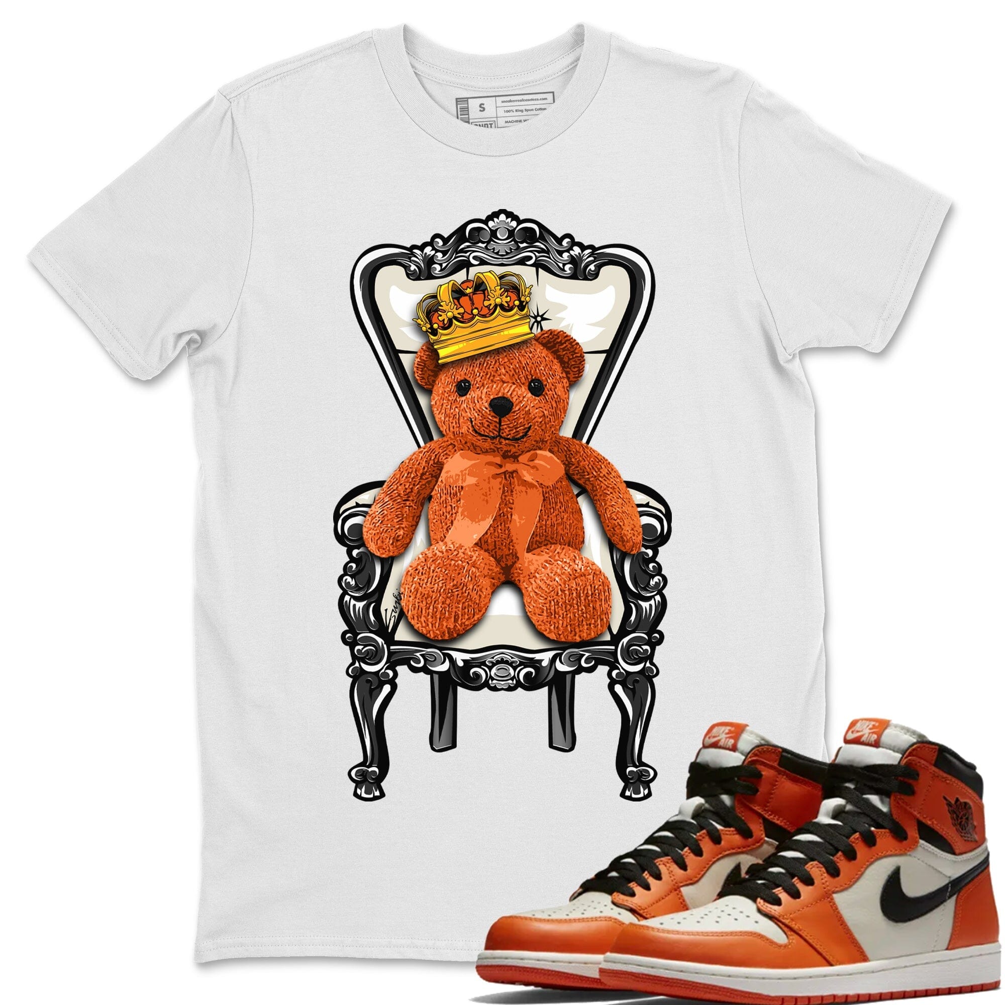 Royal Bear Unisex Tops - Air Jordan 1 Shattered Backboard Away