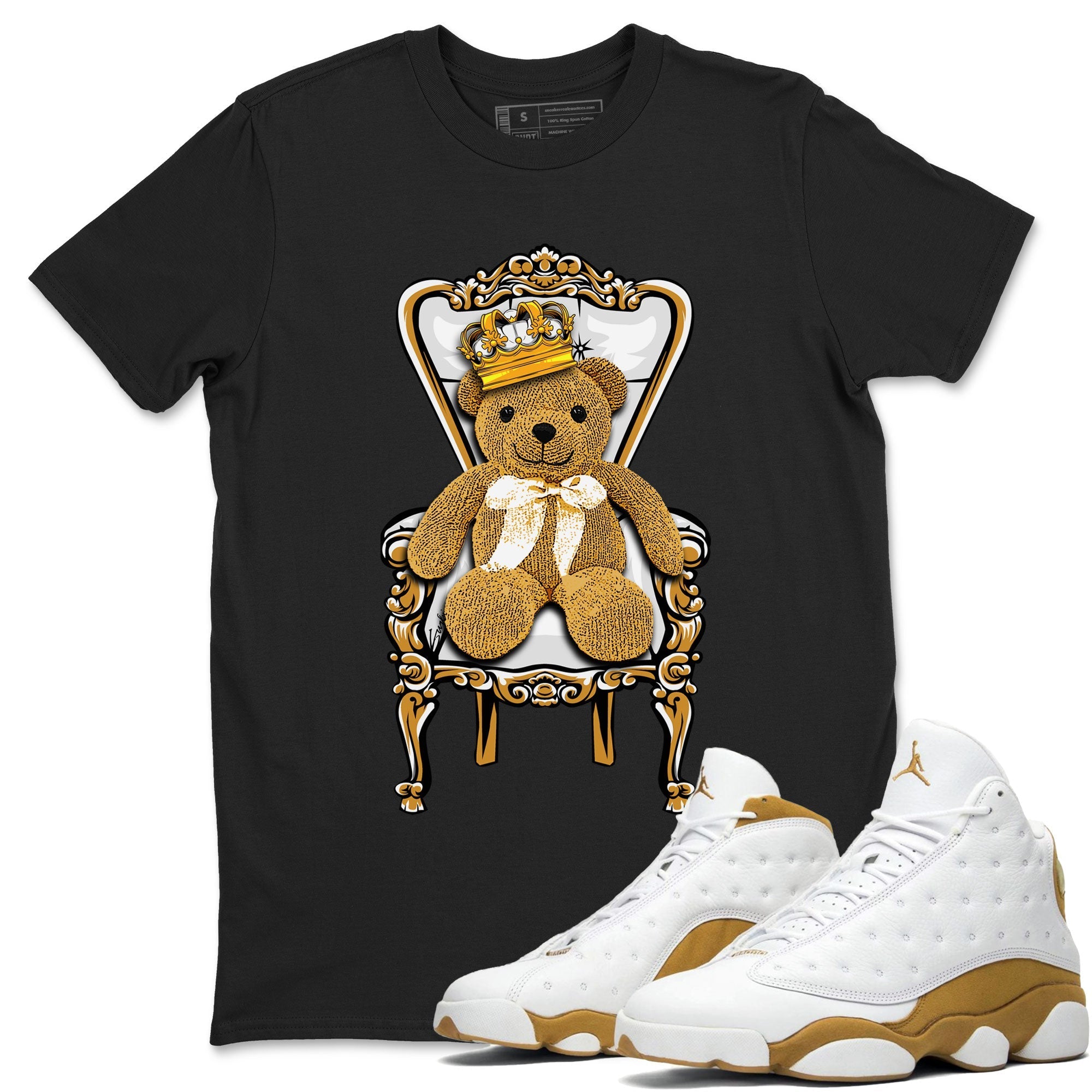 Royal Bear snkmatch Tee - Air Jordan 13 Wheat