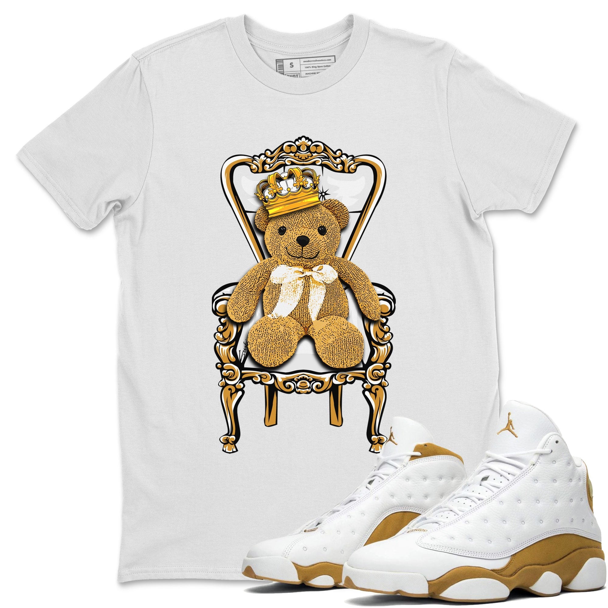 Royal Bear snkmatch Tee - Air Jordan 13 Wheat