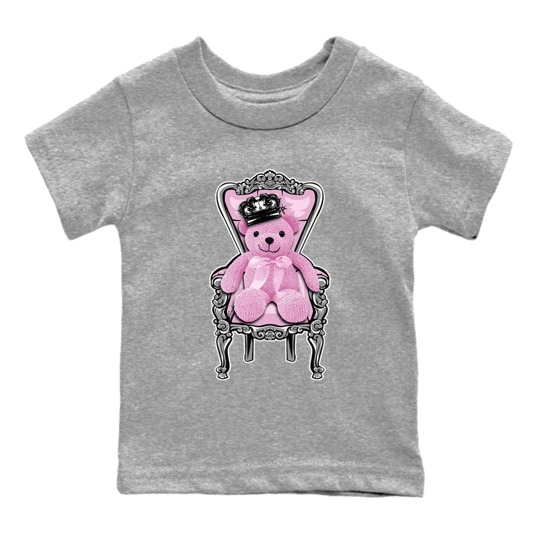 Royal Bear snkmatch Tees Kids - Air Jordan 4 Orchid