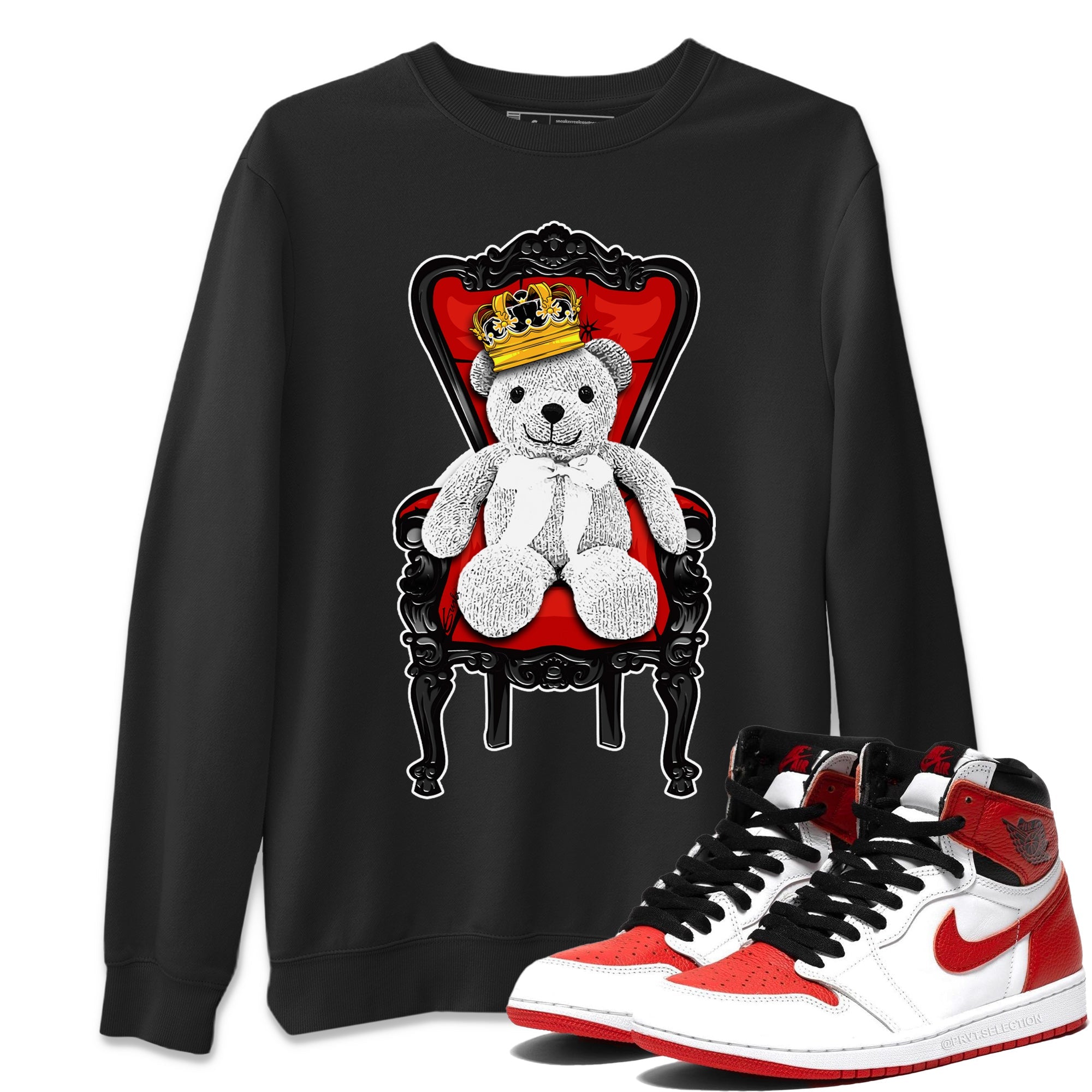 Royal Bear Unisex Tops - Air Jordan 1 Heritage