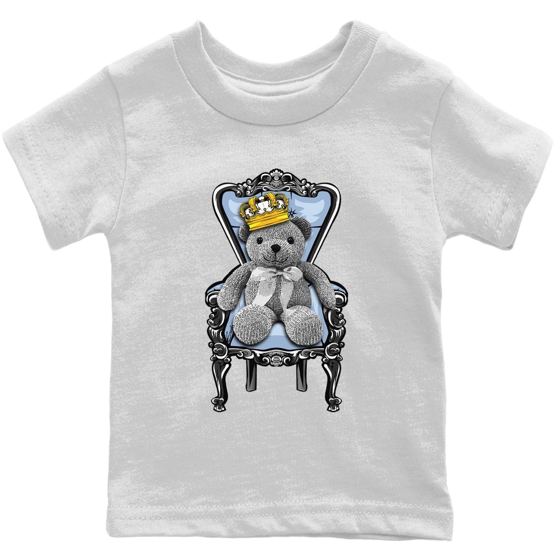 Royal Bear Kids Tops - Air Jordan 11 Cool Grey