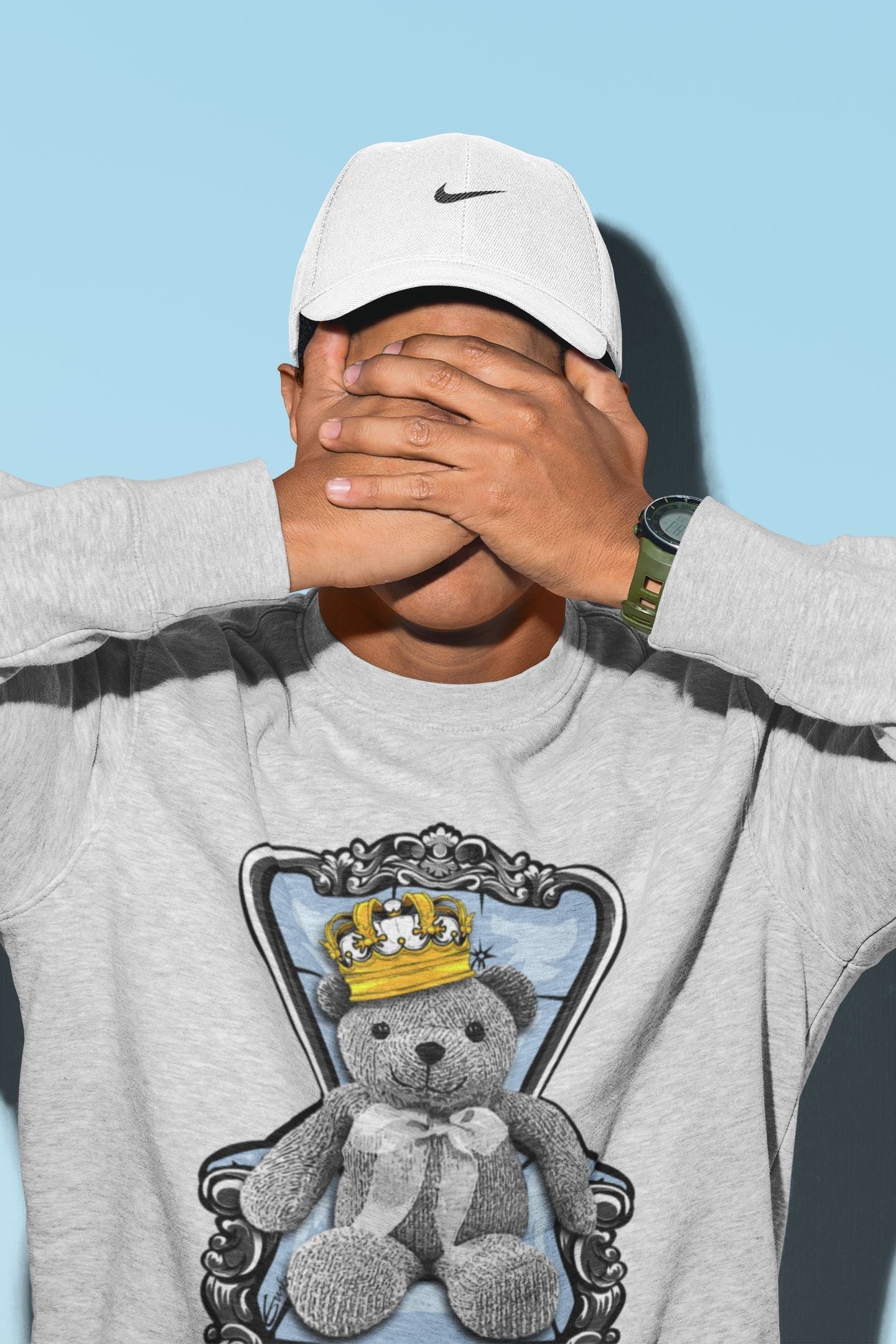 Royal Bear Unisex Tops - Air Jordan 11 Cool Grey