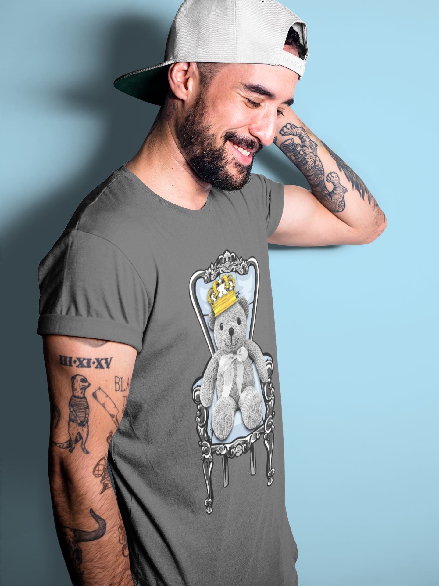 Royal Bear Unisex Tops - Air Jordan 11 Cool Grey