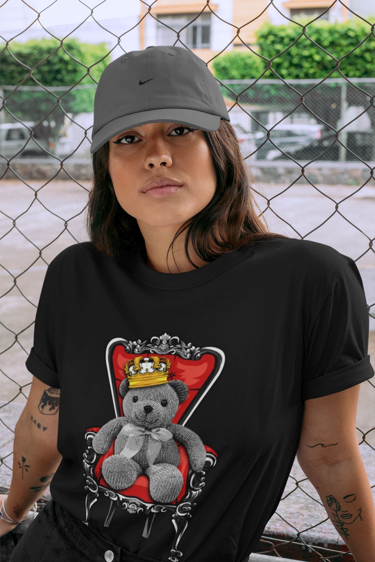 Royal Bear Unisex Tops - Air Jordan 4 Infrared