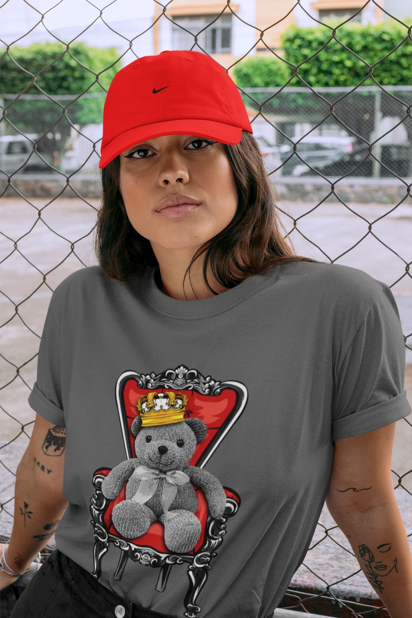 Royal Bear Unisex Tops - Air Jordan 4 Infrared