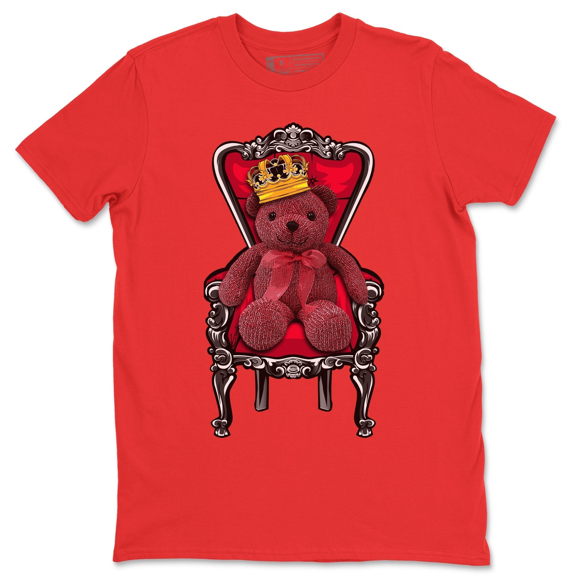 Royal Bear Unisex Tops - Air Jordan 4 Red Thunder