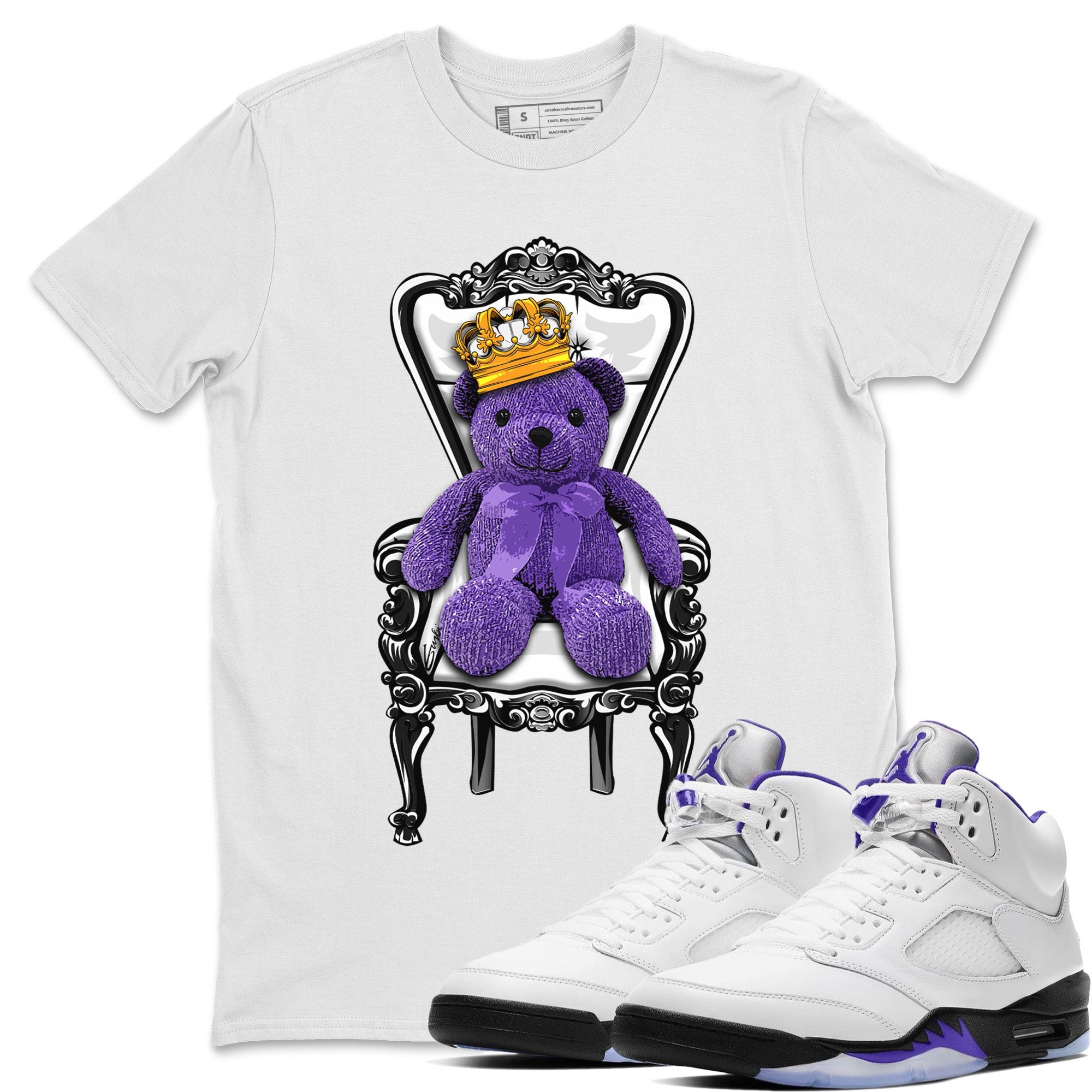 Royal Bear Unisex Tops - Air Jordan 5 Concord