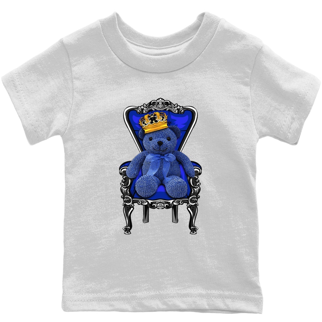 Royal Bear Kids Tops - Air Jordan 5 Racer Blue