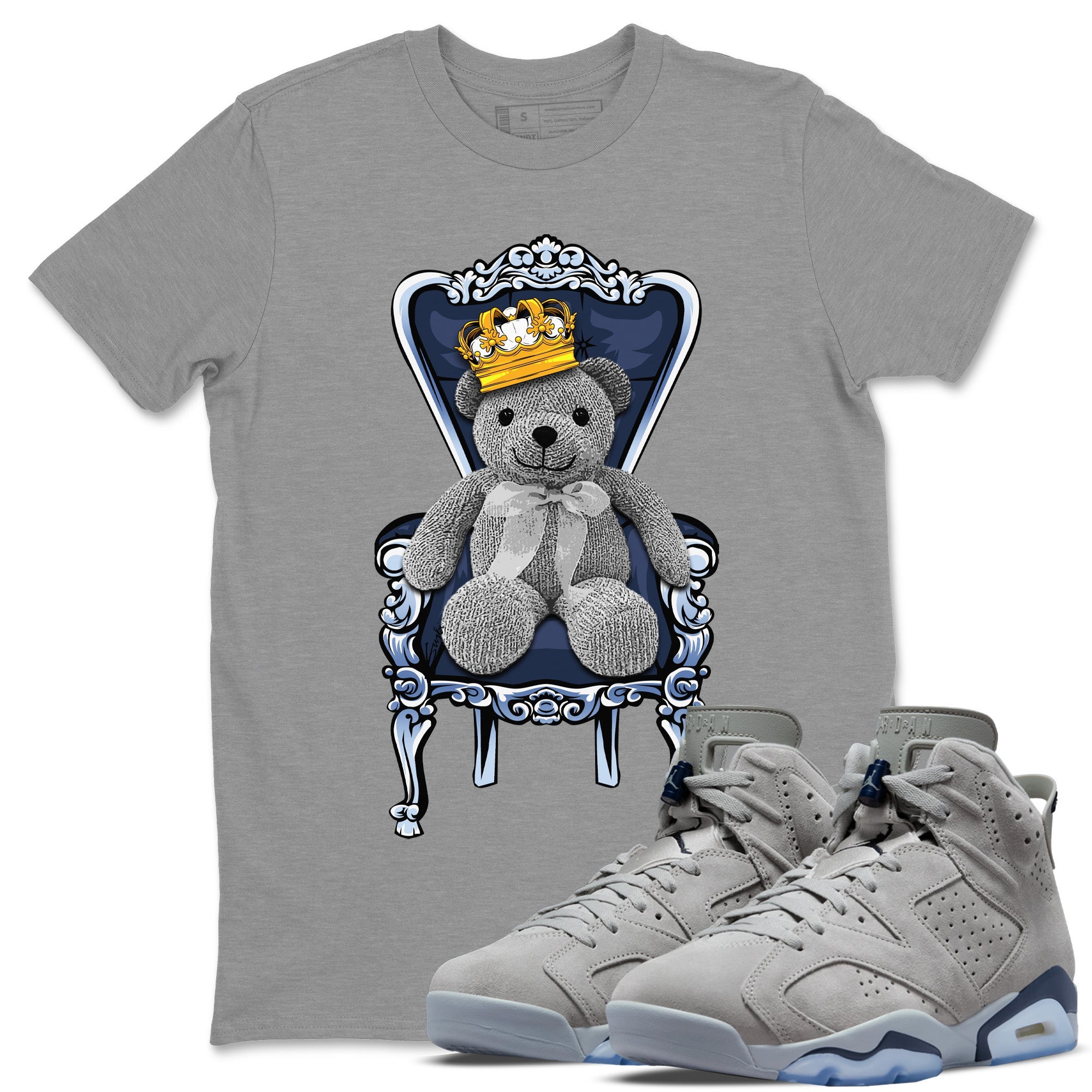 Royal Bear Unisex Tops - Air Jordan 6 Georgetown