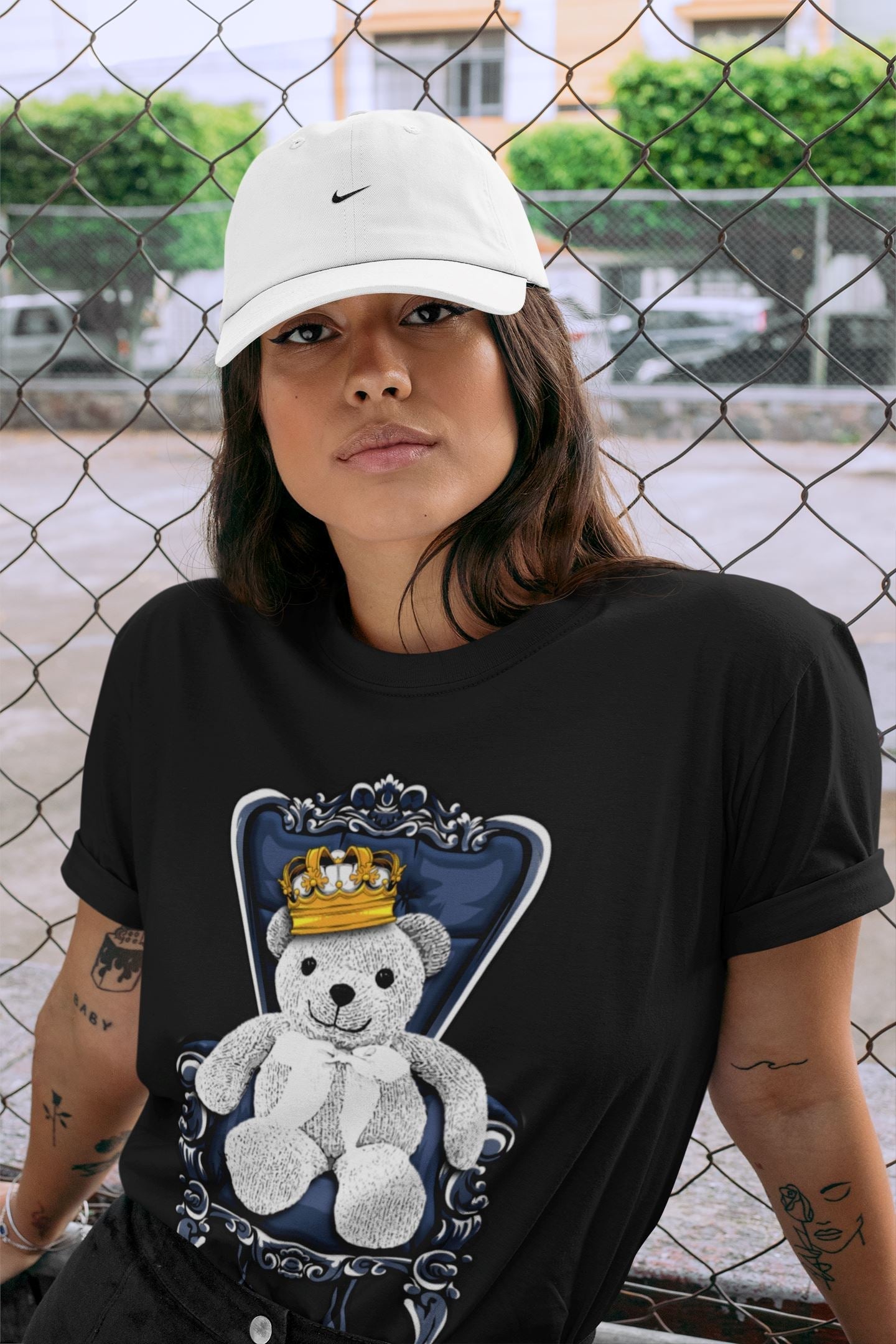 Royal Bear Unisex Tops - Air Jordan 6 Midnight Navy