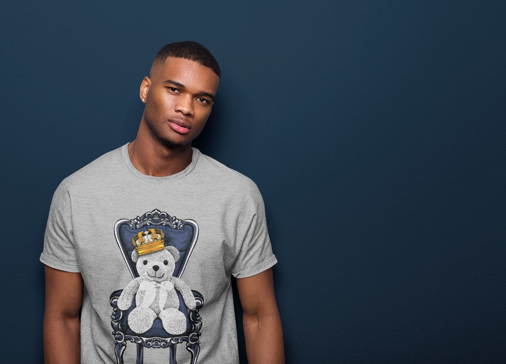 Royal Bear Unisex Tops - Air Jordan 6 Midnight Navy
