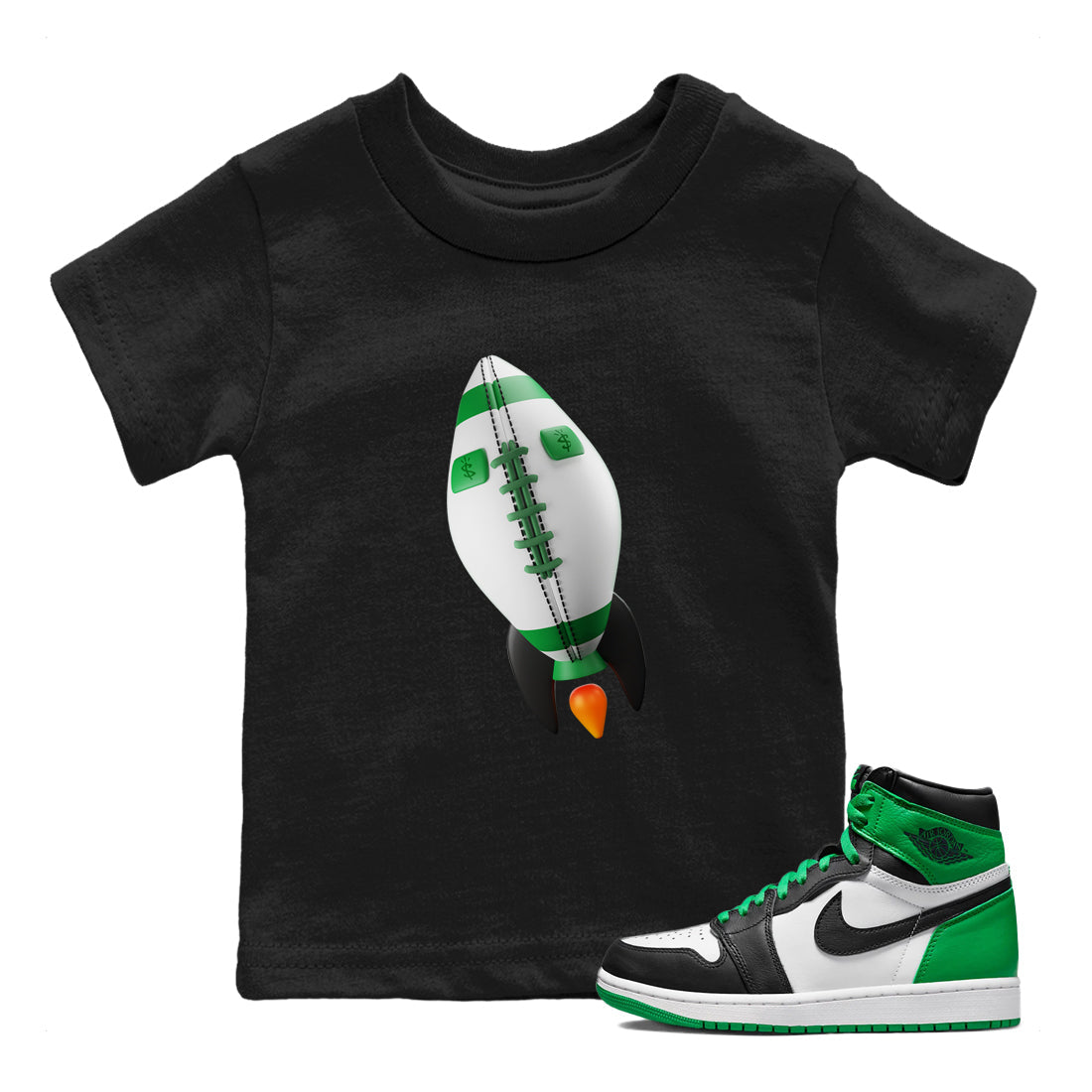 Rugby Rocket Kids Tops - Air Jordan 1 Celtics