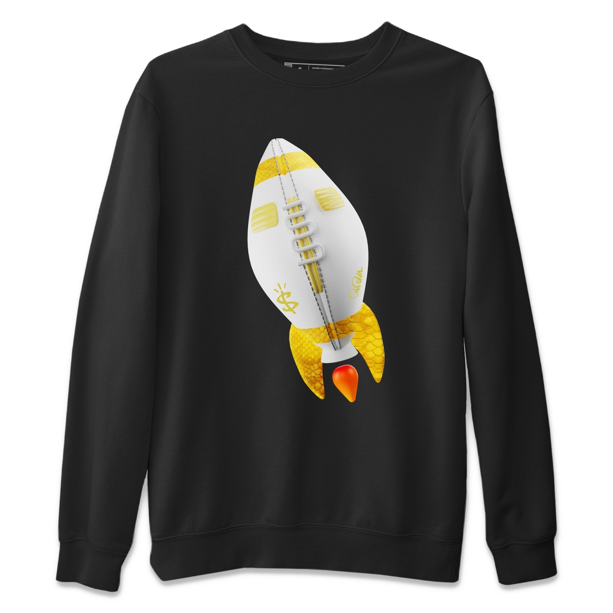 Rugby Rocket Unisex Tops - Air Jordan 11 Yellow Python