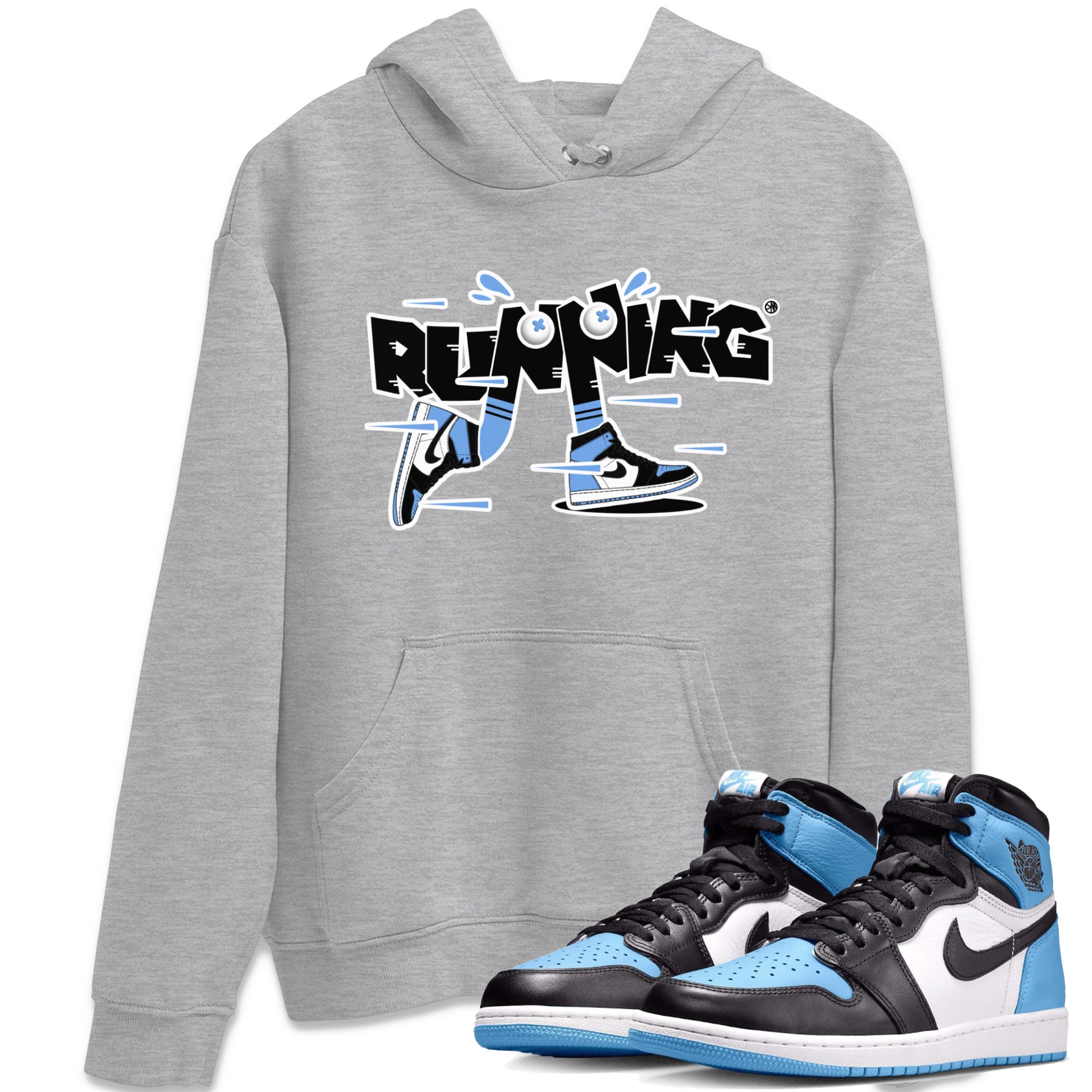 Running Shoes Unisex Tops - Air Jordan 1 UNC Toe