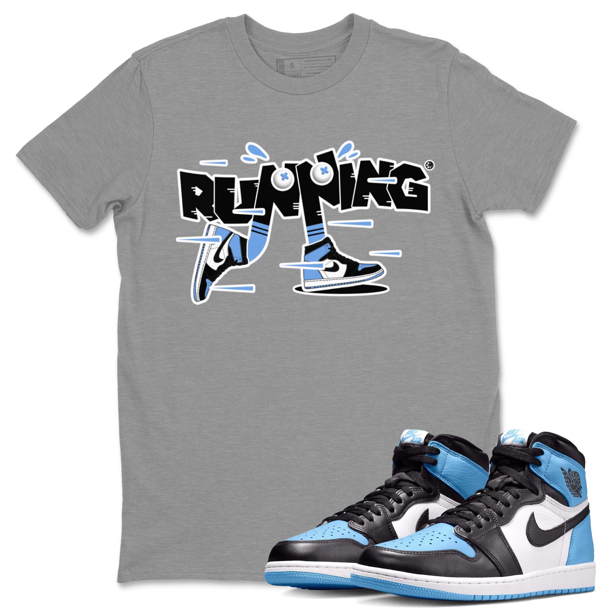 Running Shoes Unisex Tops - Air Jordan 1 UNC Toe
