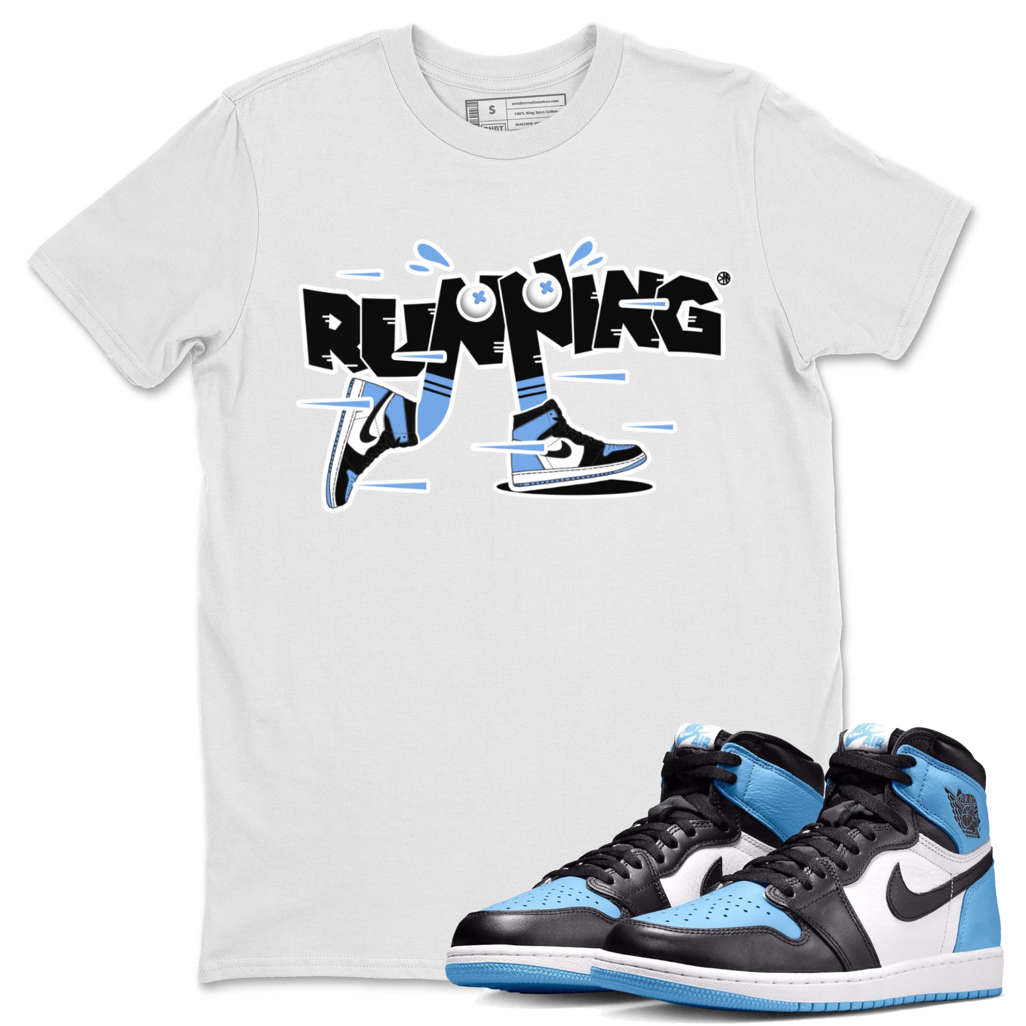 Running Shoes Unisex Tops - Air Jordan 1 UNC Toe