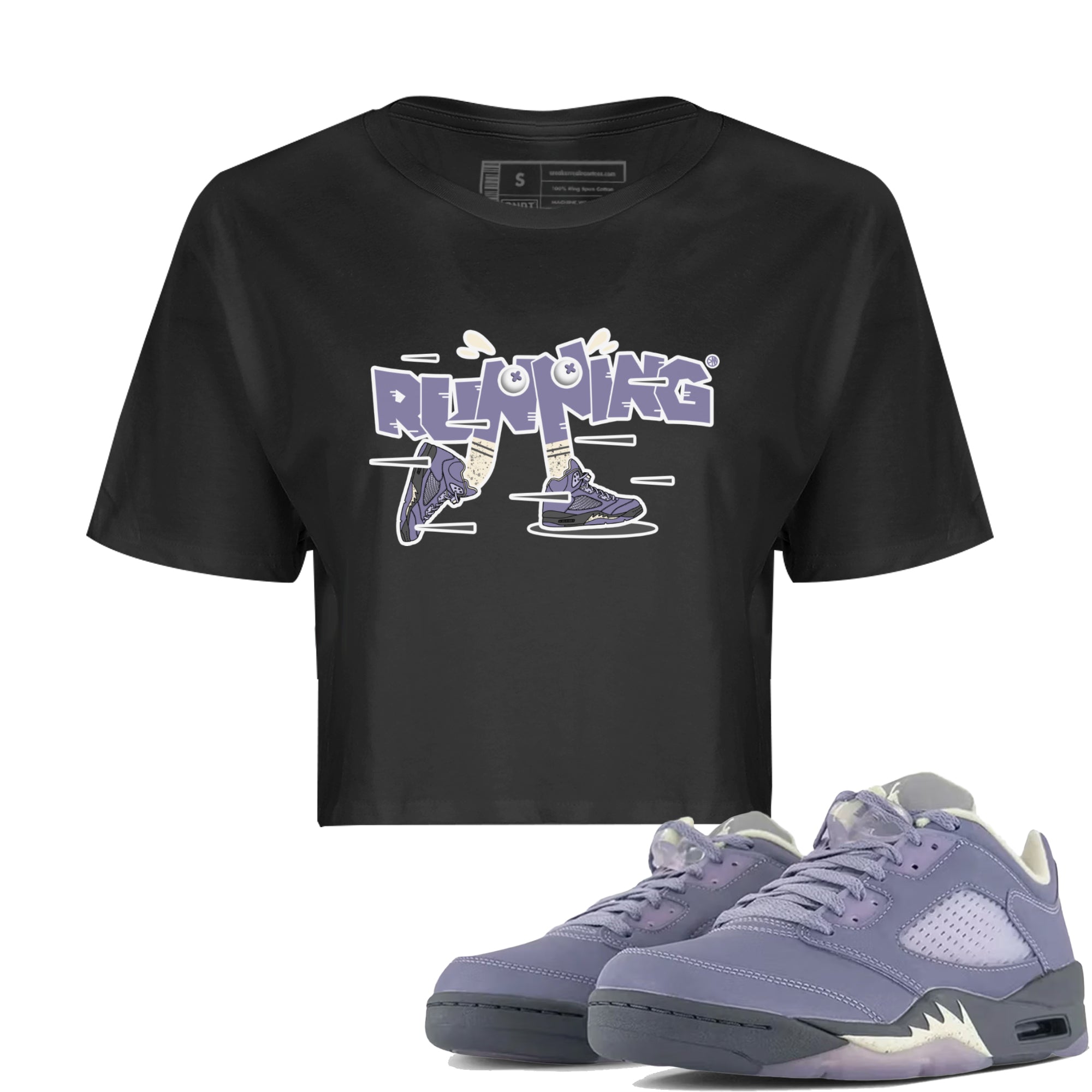 Running Shoes Women's Tops - Air Jordan 5 Indigo Haze