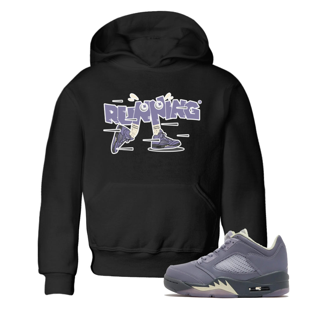Running Shoes Kids Tops - Air Jordan 5 Indigo Haze