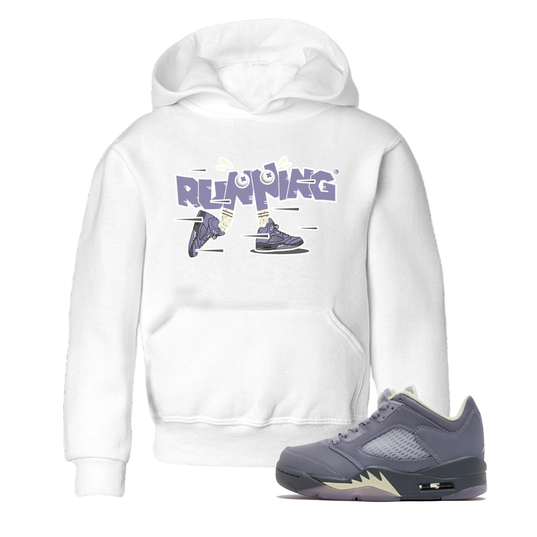 Running Shoes Kids Tops - Air Jordan 5 Indigo Haze