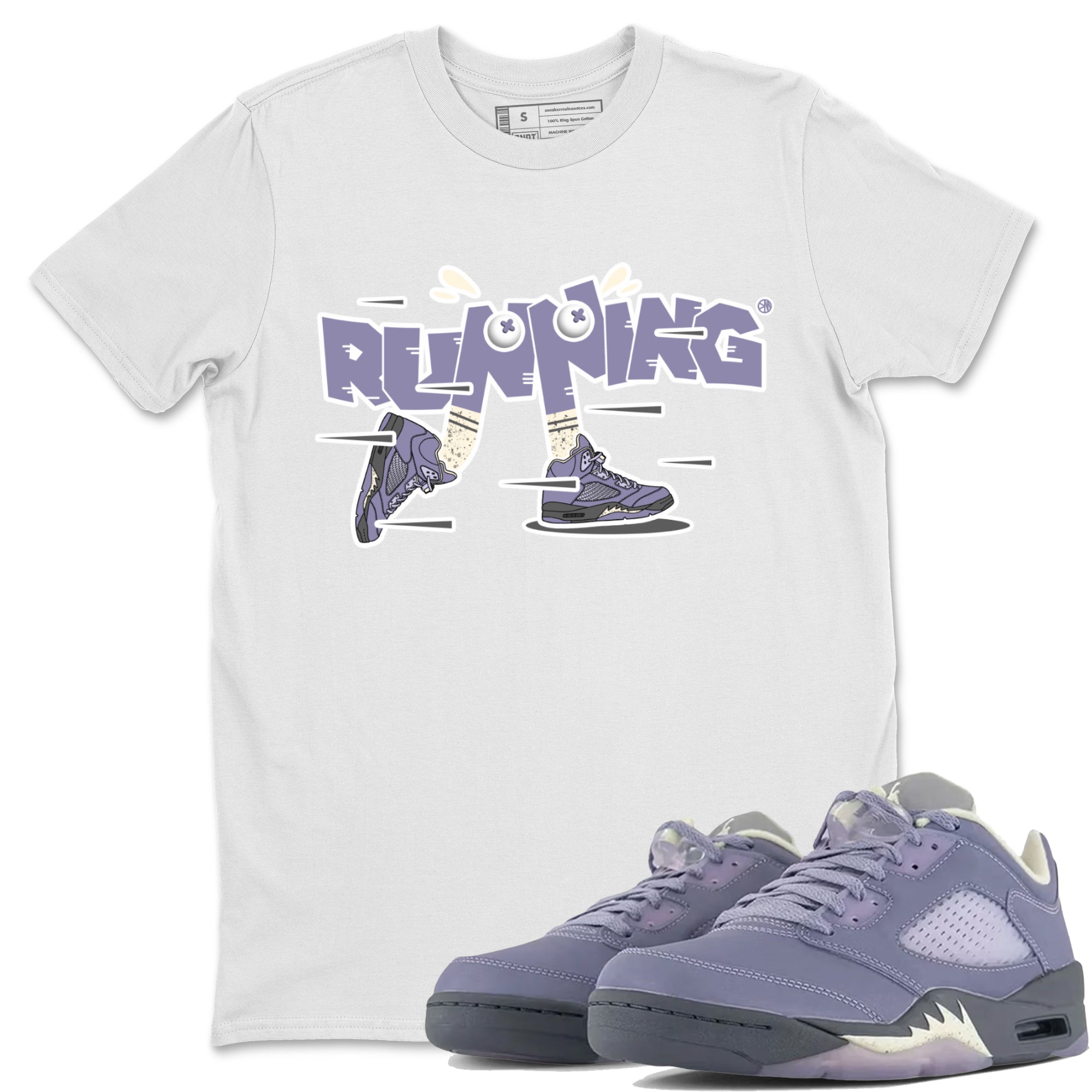 Running Shoes Unisex Tops - Air Jordan 5 Indigo Haze