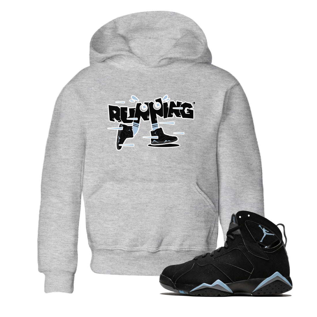 Running Shoes Kids Tops - Air Jordan 7 Chambray
