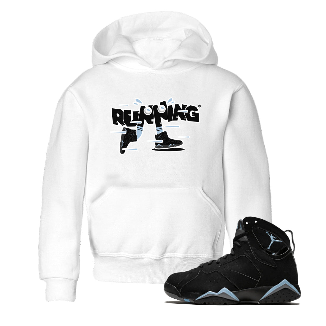 Running Shoes Kids Tops - Air Jordan 7 Chambray