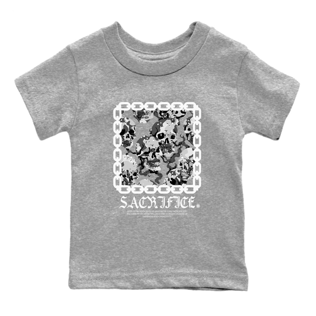 Sacrifice snkmatch Tees Kids - Air Jordan 1 Wolf Grey