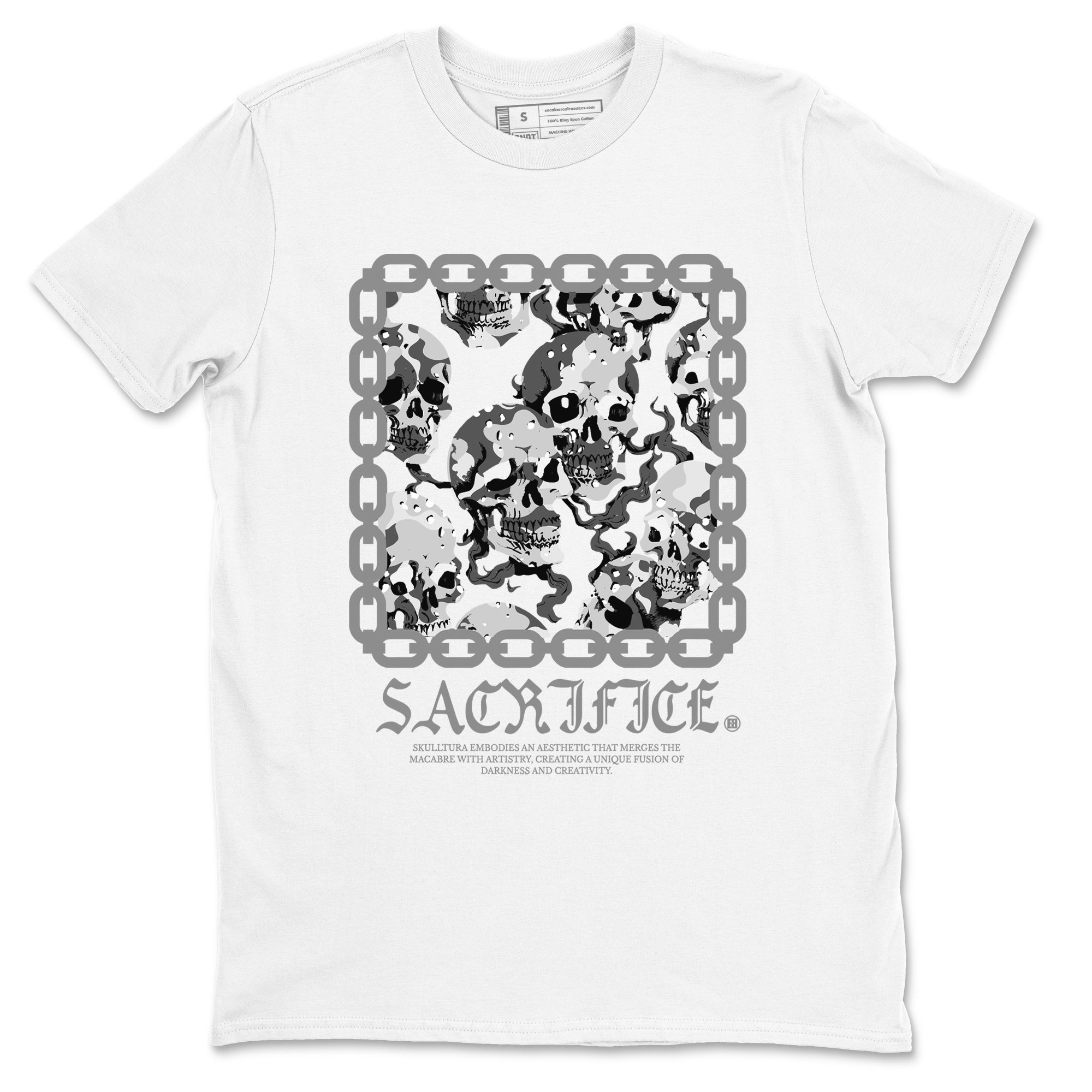 Sacrifice snkmatch Tees - Air Jordan 1 Wolf Grey